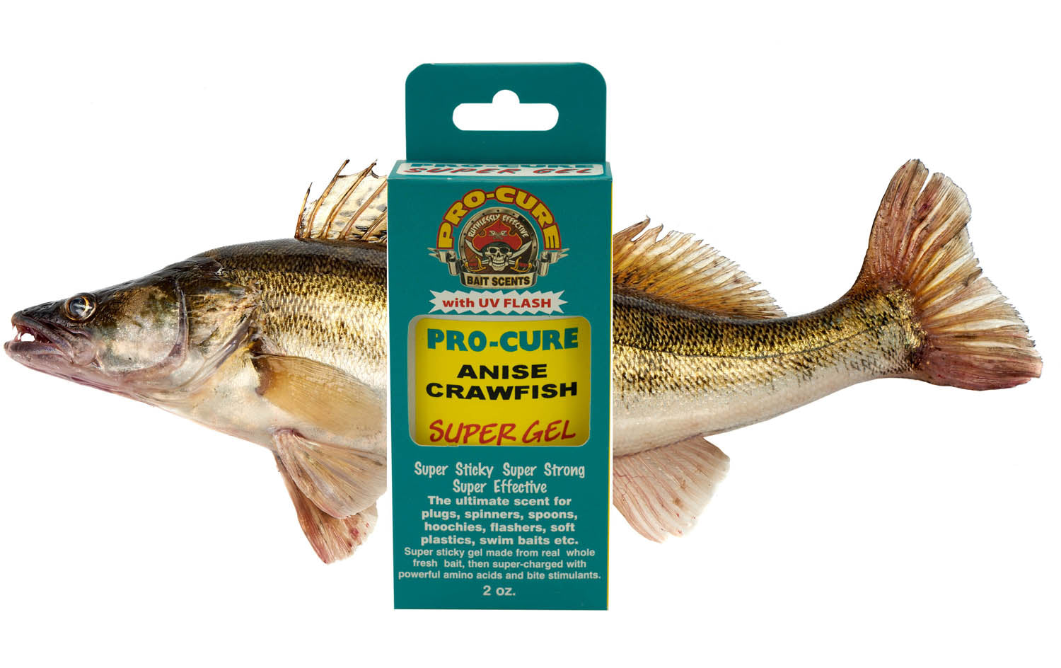 Pro-Cure Walleye Super Gel Scents 2 oz - TACKLE WAREHOUSE AMERICA​