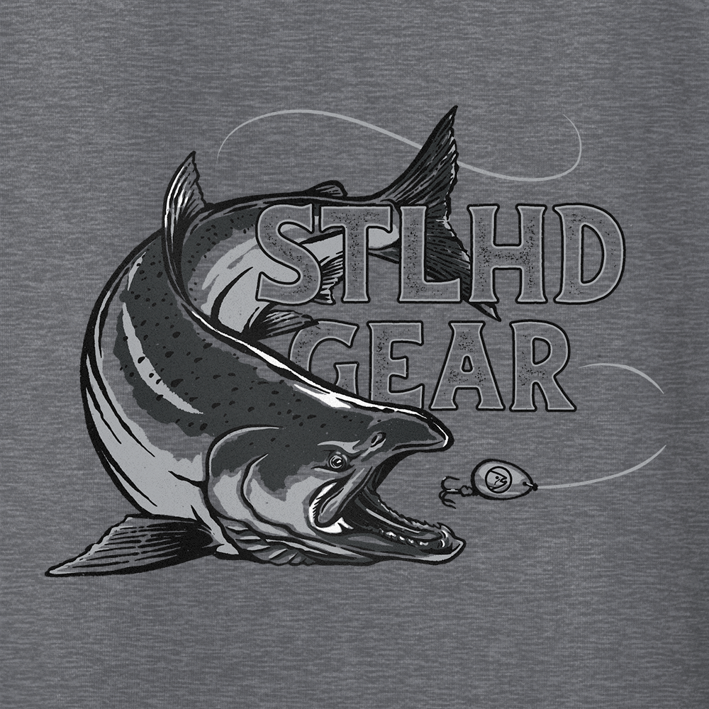 STLHD Men’s King Salmon Premium Hoodie - TACKLE WAREHOUSE AMERICA​