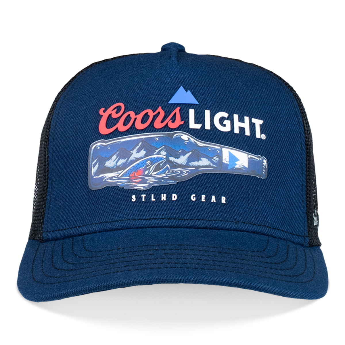 STLHD X Coors Light Bottlescape Trucker - TACKLE WAREHOUSE AMERICA​