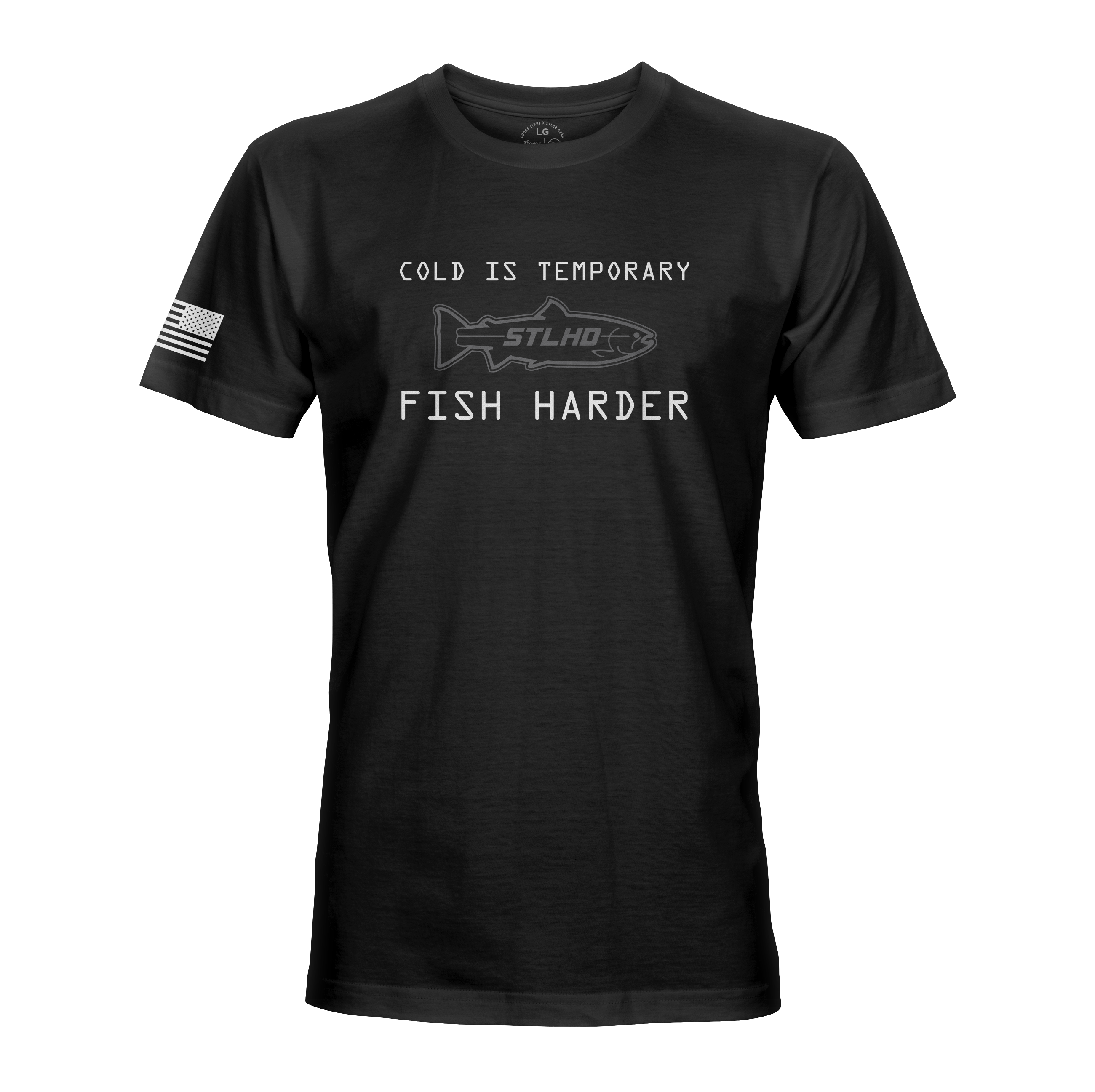 STLHD Fish Harder T-shirt - TACKLE WAREHOUSE AMERICA​