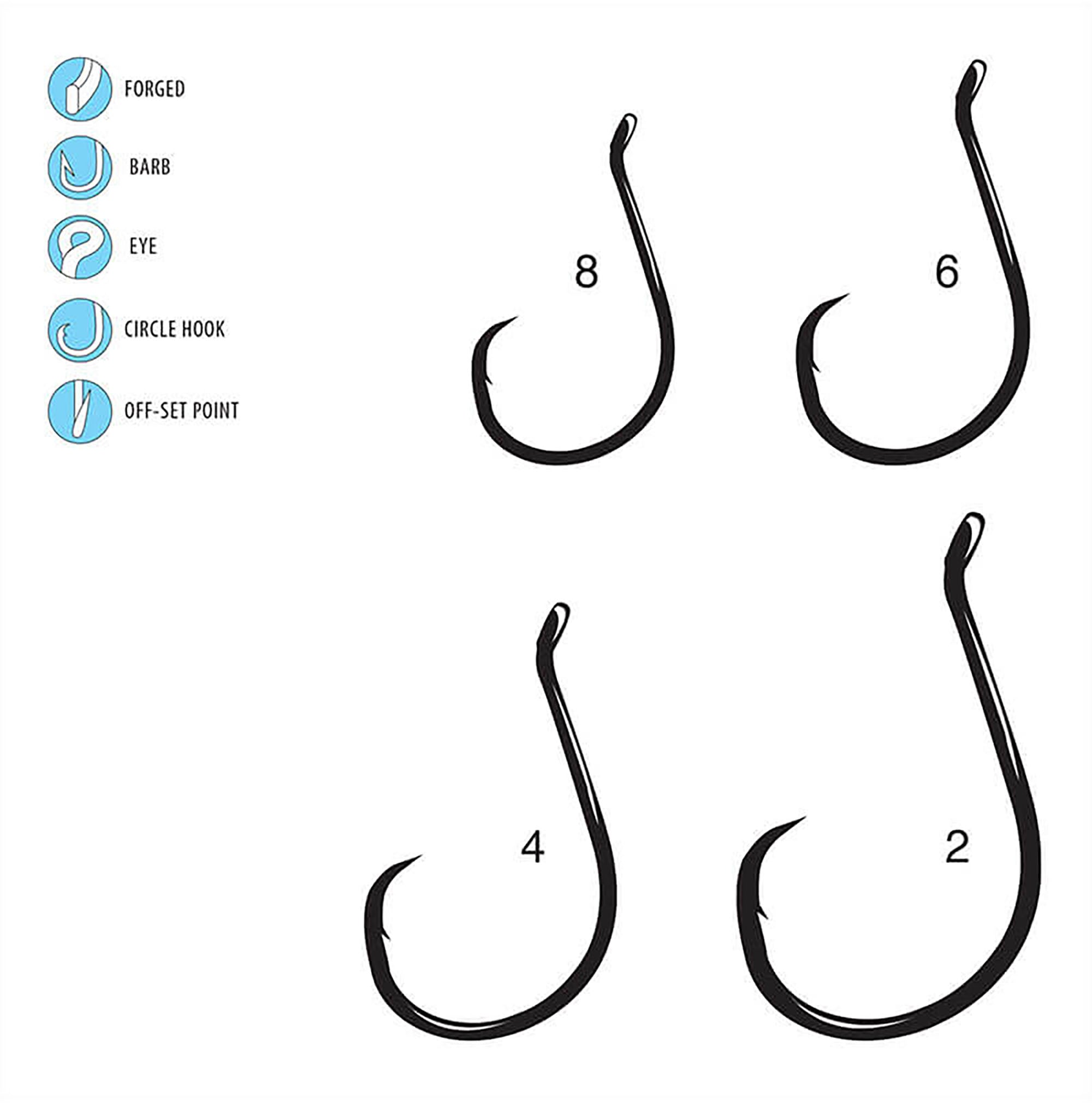 Gamakatsu Octopus Circle OP Nano Alpha Hooks - 10 Pack - TACKLE WAREHOUSE AMERICA​