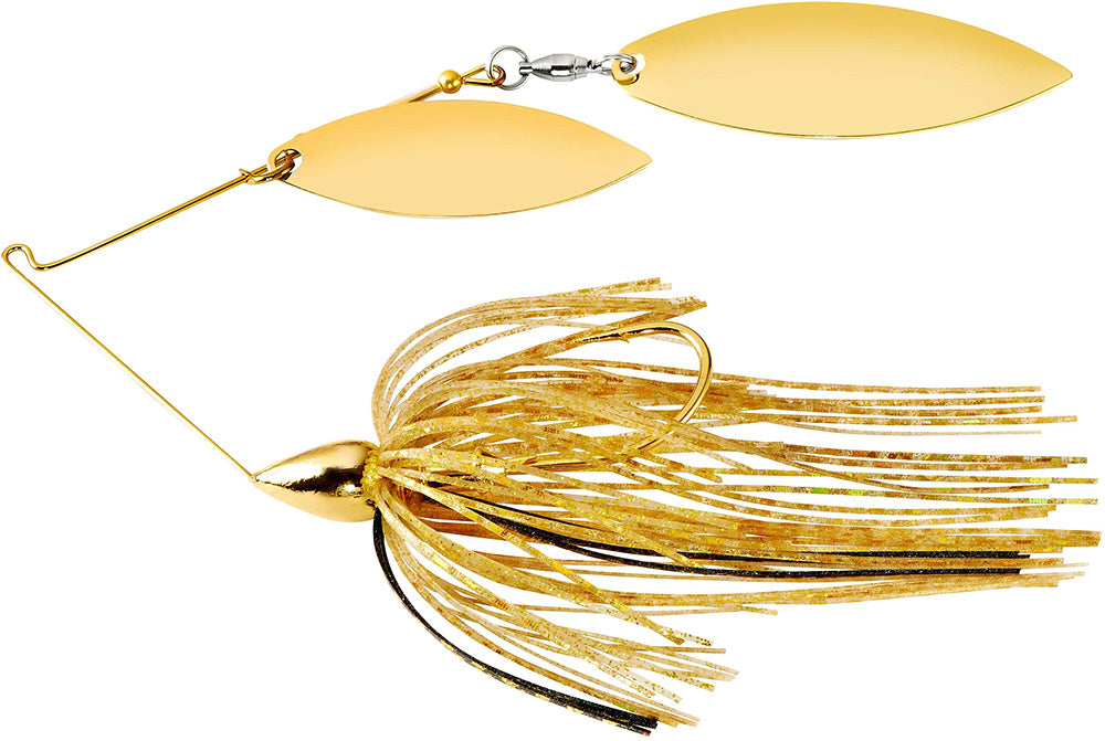 War Eagle Double Willow Gold Frame Spinnerbait - 3/8 oz - TACKLE WAREHOUSE AMERICA​
