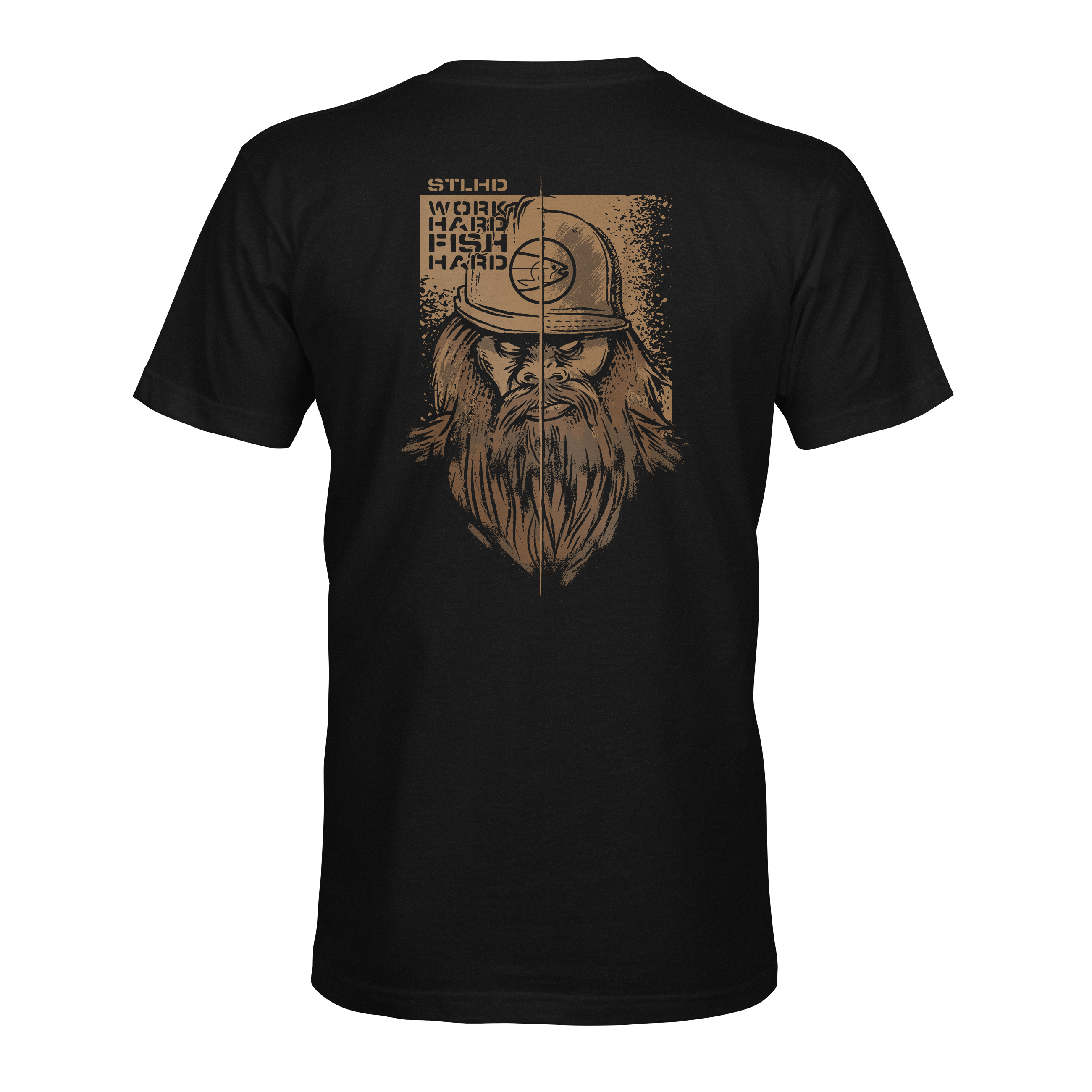 STLHD Men’s Work Hard Fish Hard T-Shirt - TACKLE WAREHOUSE AMERICA​