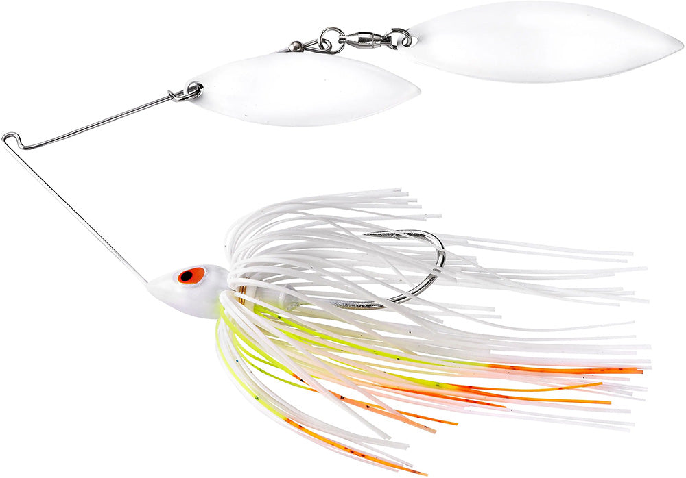 War Eagle Painted Head Nickel Frame Double Willow Spinnerbait - 3/8 oz - TACKLE WAREHOUSE AMERICA​