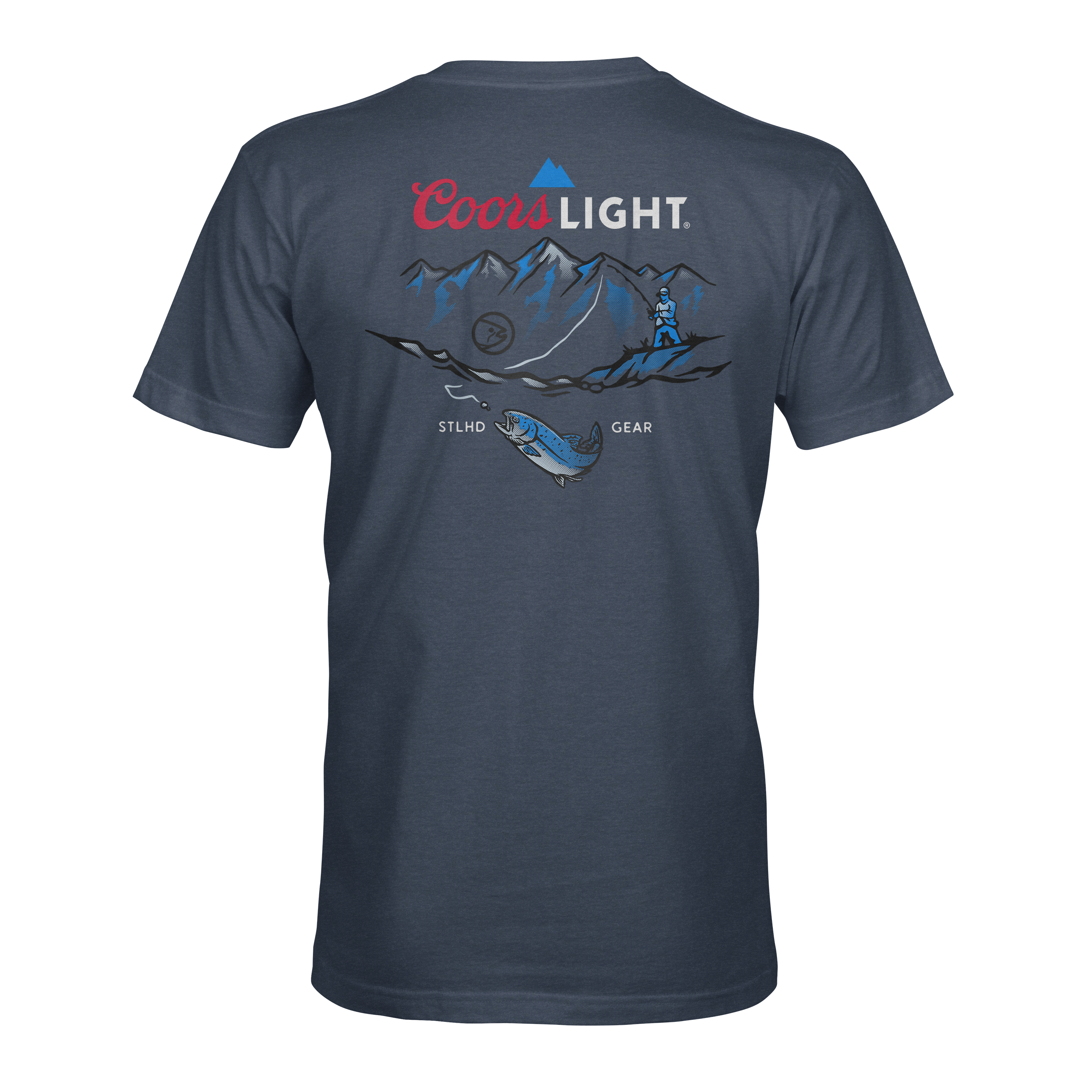 STLHD Men’s X Coors Light Streamside Tee - TACKLE WAREHOUSE AMERICA​