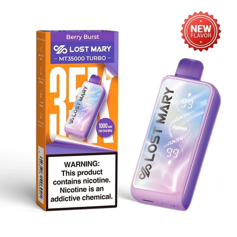 Berry Burst Lost Mary MT35000 Turbo - VOOPOD