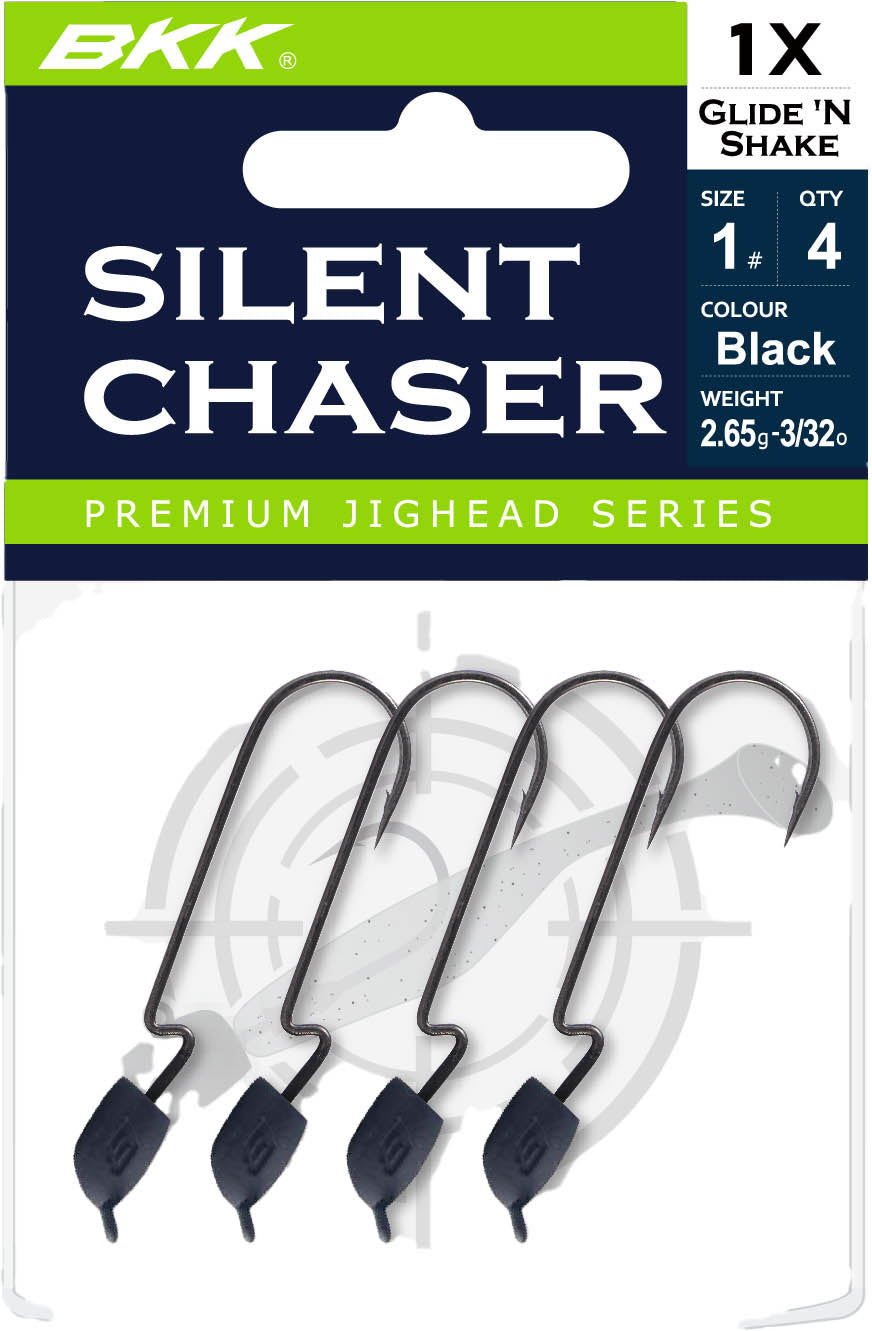 BKK Silent Chaser Glide 'N Shake Jig Heads - TACKLE WAREHOUSE AMERICA​