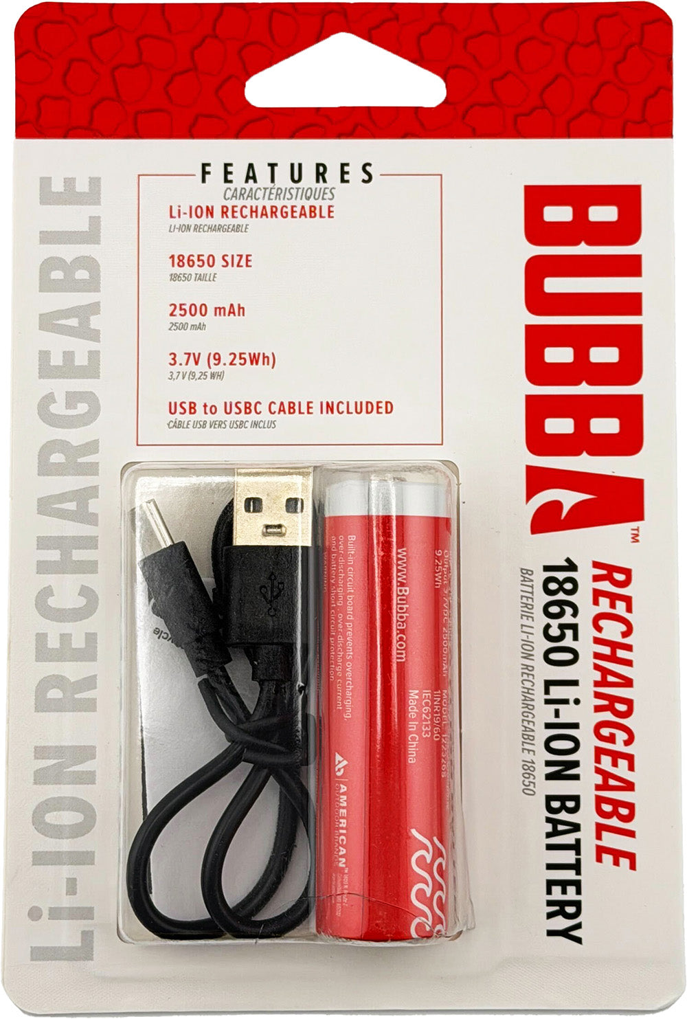 Bubba Smart Fish Scale Light Rechargeable Battery - TACKLE WAREHOUSE AMERICA​