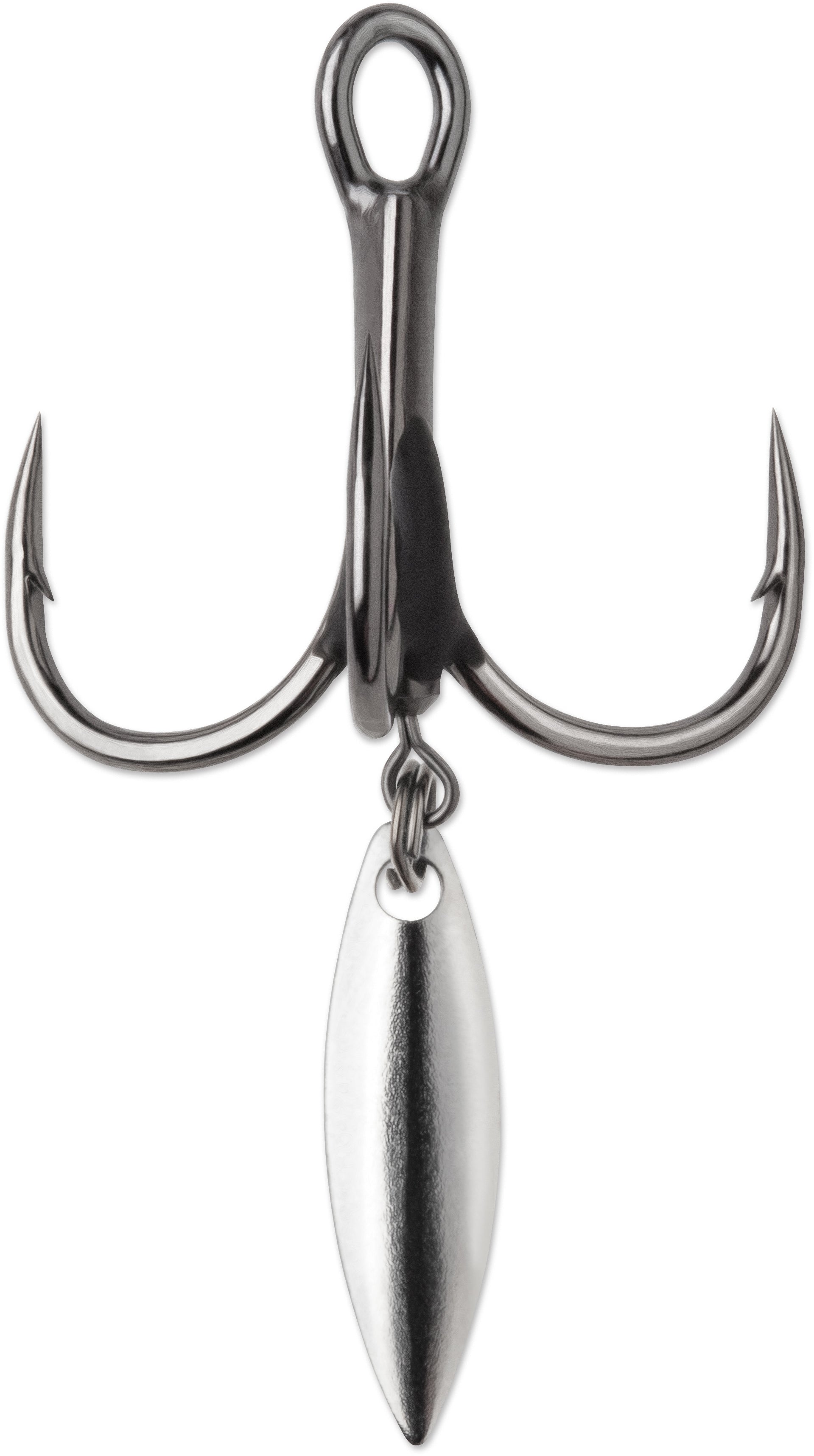 VMC 7548BD Bladed Hybrid Treble Hook 1X Black Nickel 2 pack - TACKLE WAREHOUSE AMERICA​