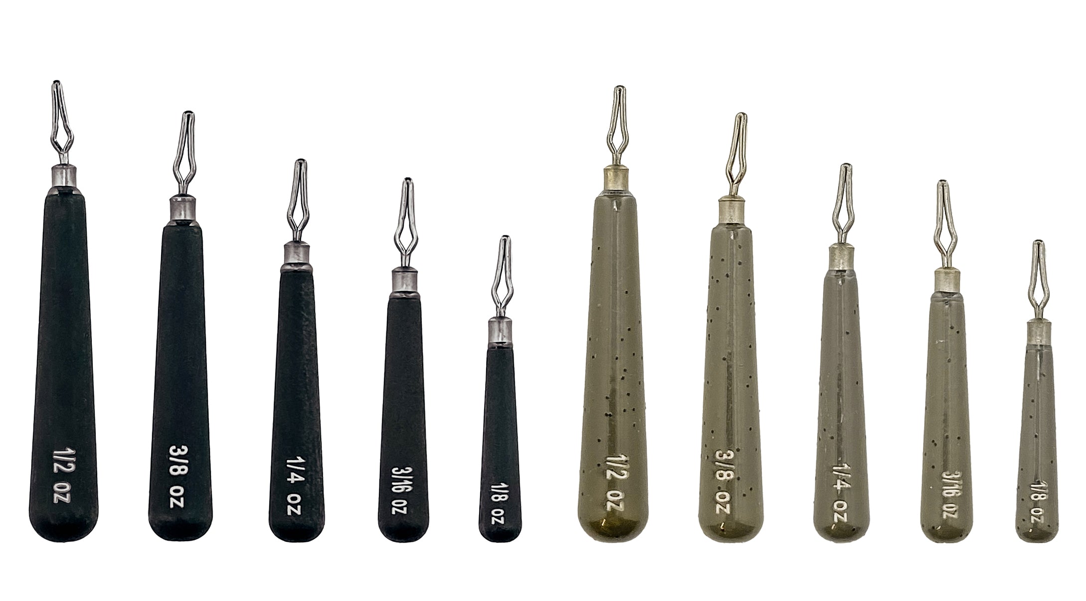 Departure Outdoors Tungsten Skinny - Drop Shot Weights - 5 Pack - TACKLE WAREHOUSE AMERICA​