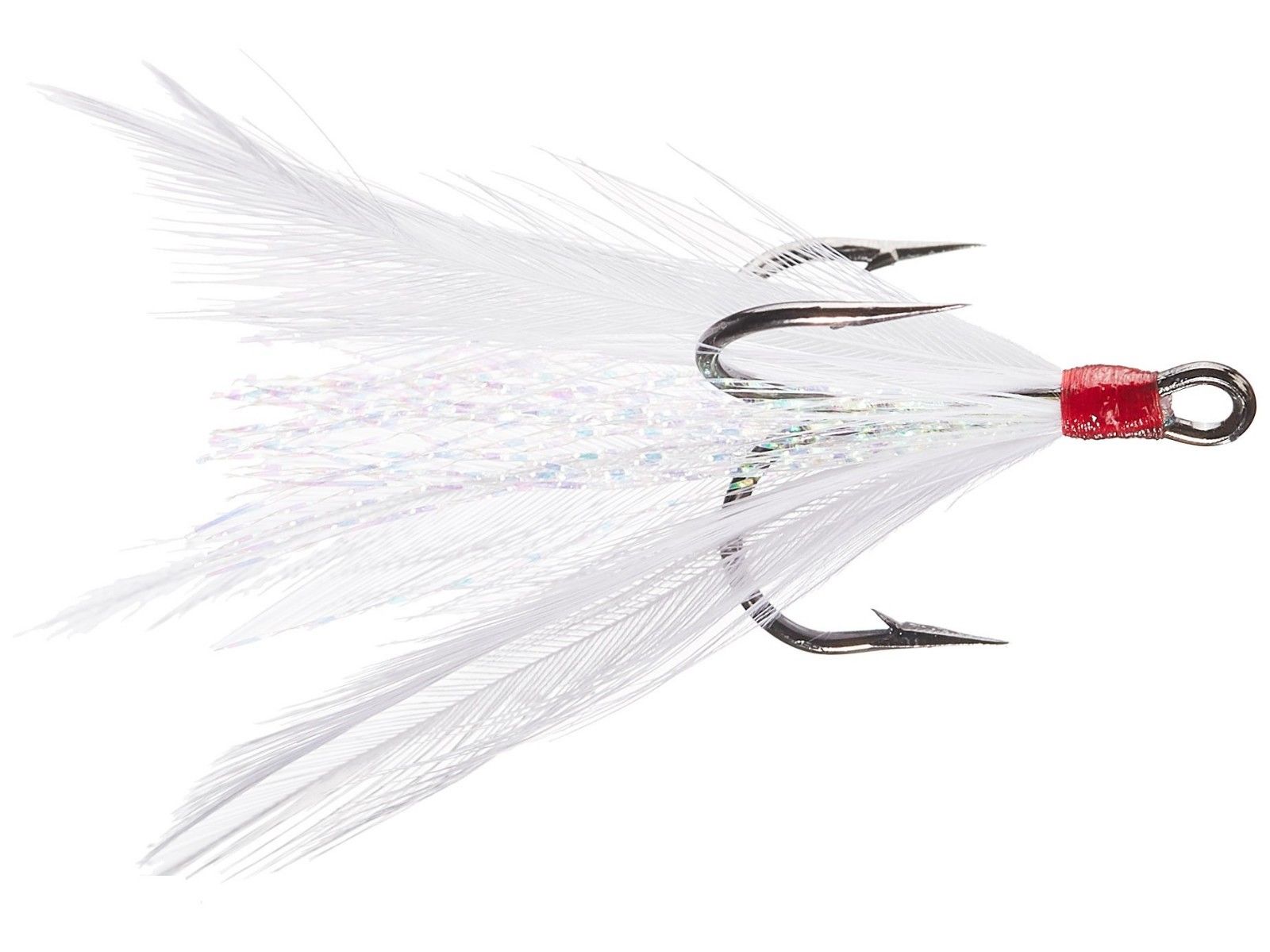 Eagle Claw Lazer Sharp Feather Dressed Treble Hook 2 pack - TACKLE WAREHOUSE AMERICA​