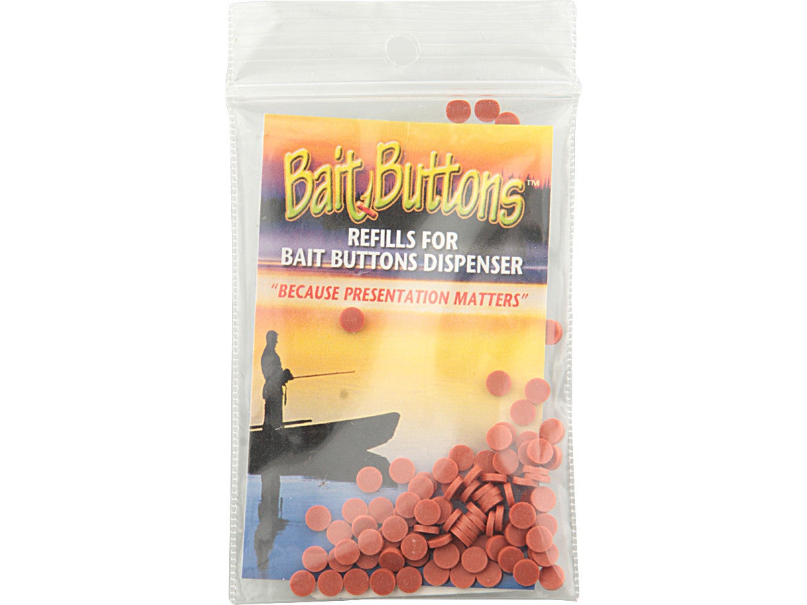 Bait Buttons Original Bait Button Refill Buttons 100 pack - TACKLE WAREHOUSE AMERICA​