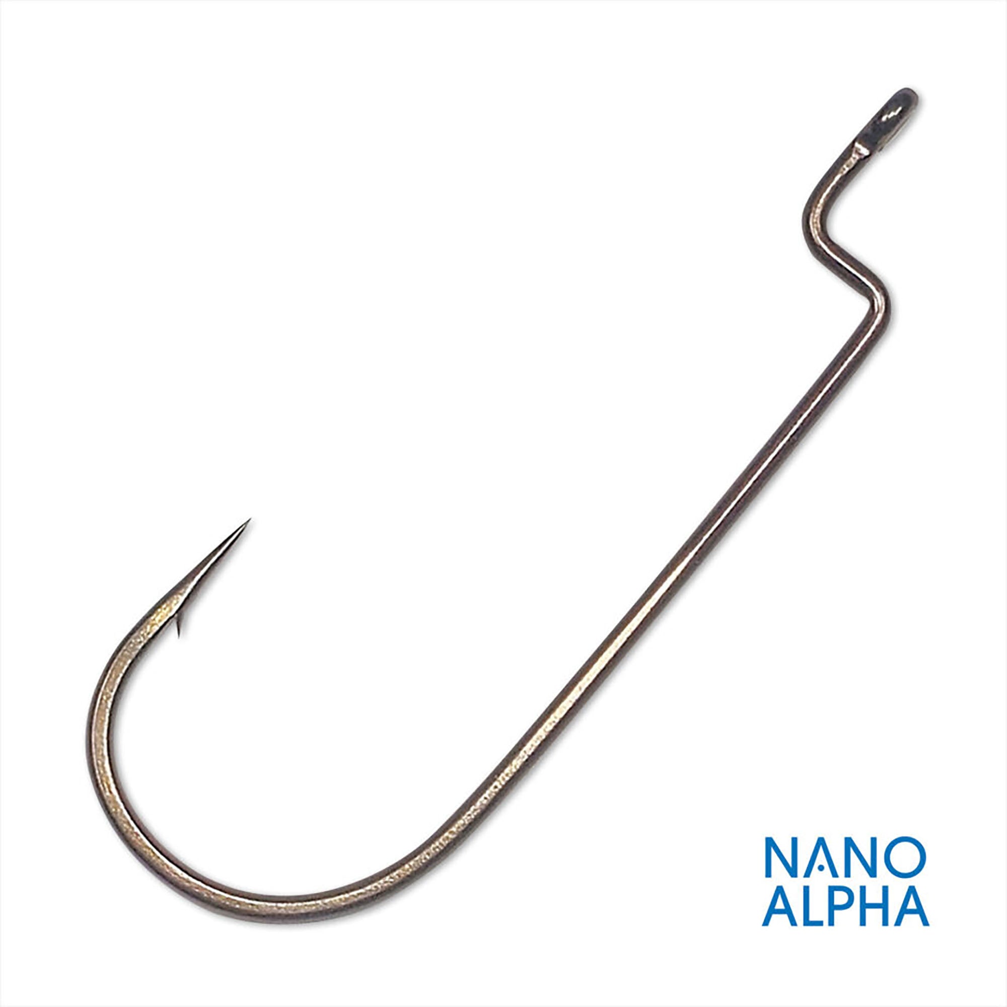 Gamakatsu Offset Shank RB Nano Alpha Worm Hooks - TACKLE WAREHOUSE AMERICA​