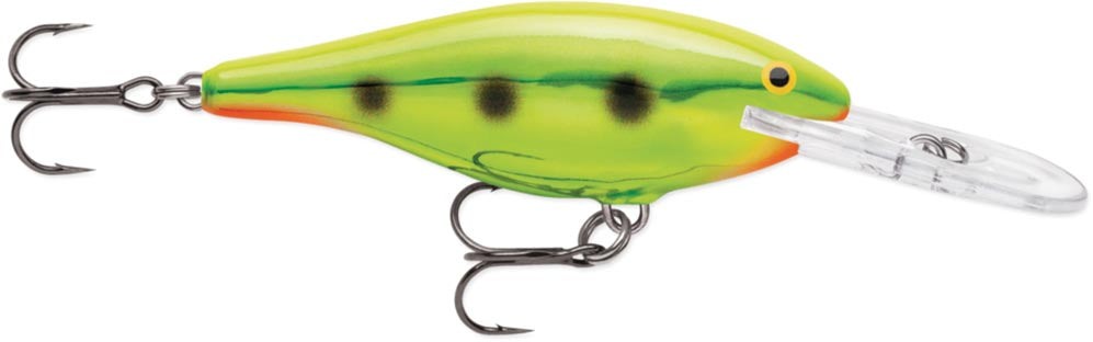 Rapala Shad Rap 2 1/2 inch Medium Diving Crankbait SR06 - TACKLE WAREHOUSE AMERICA​