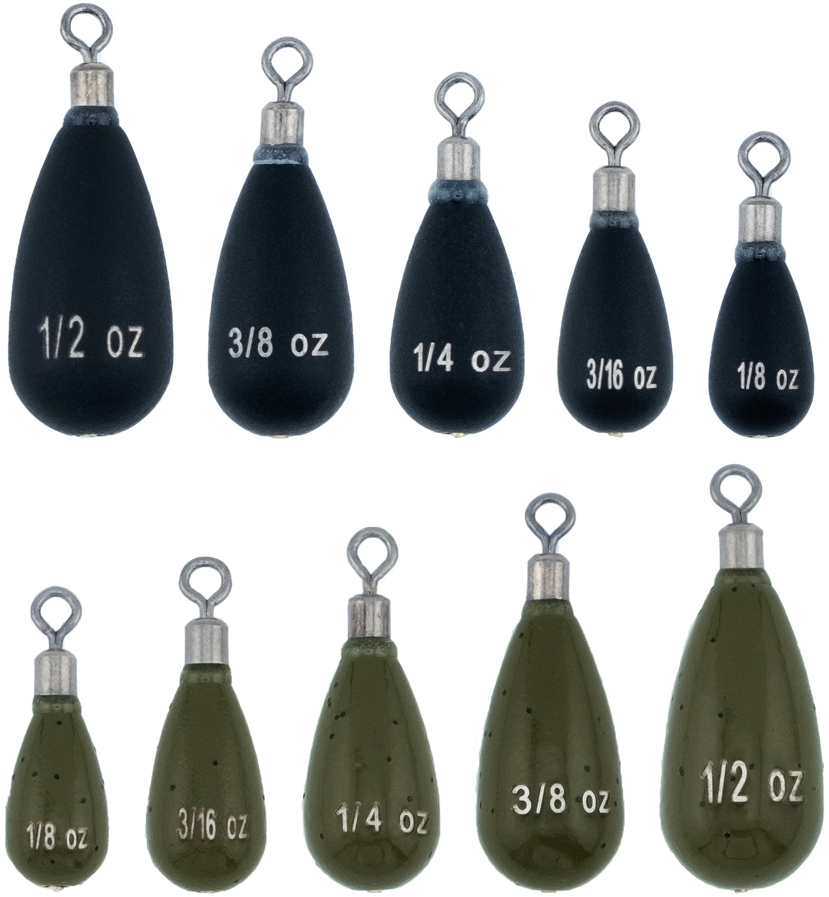 Departure Outdoors Tungsten Free Rig Weights - 5 Pack - TACKLE WAREHOUSE AMERICA​