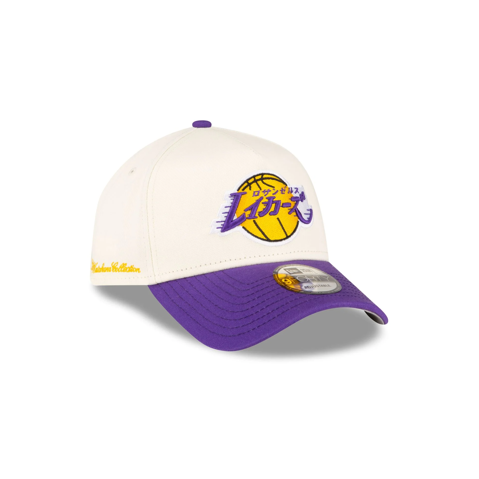 Hyperfly Katakana X Los Angeles Lakers 9FORTY A-Frame Snapback Hat