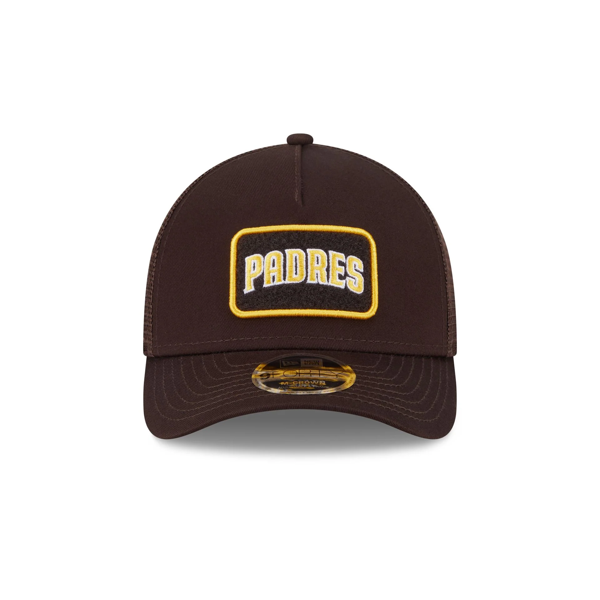 San Diego Padres Tonal Patch 9FORTY M-Crown A-Frame Trucker Hat