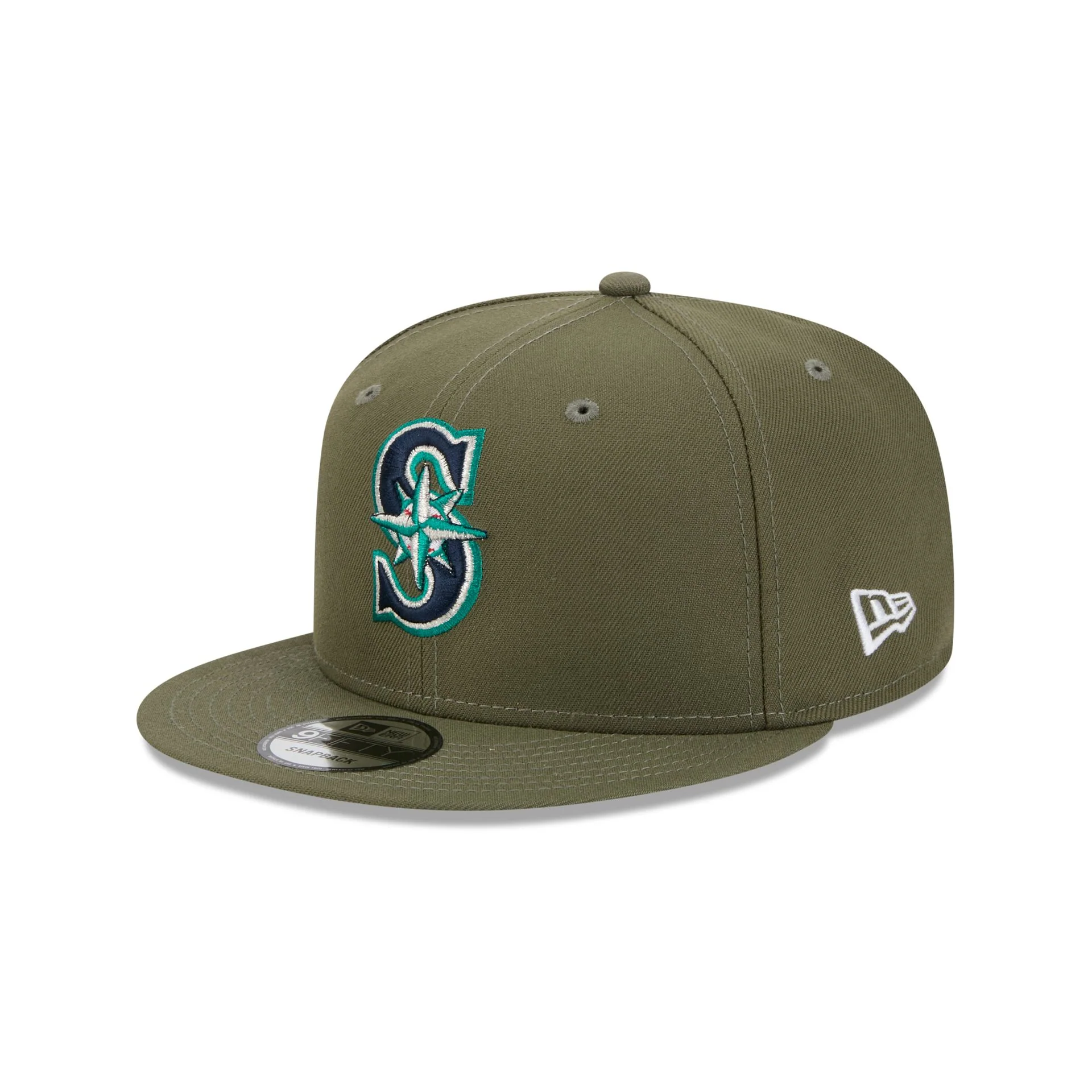 Seattle Mariners Olive 9FIFTY Snapback Hat