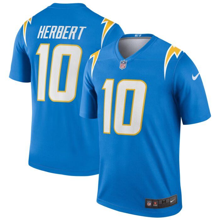 Men’s Los Angeles Chargers Justin Herbert Nike Powder Blue Legend Jersey