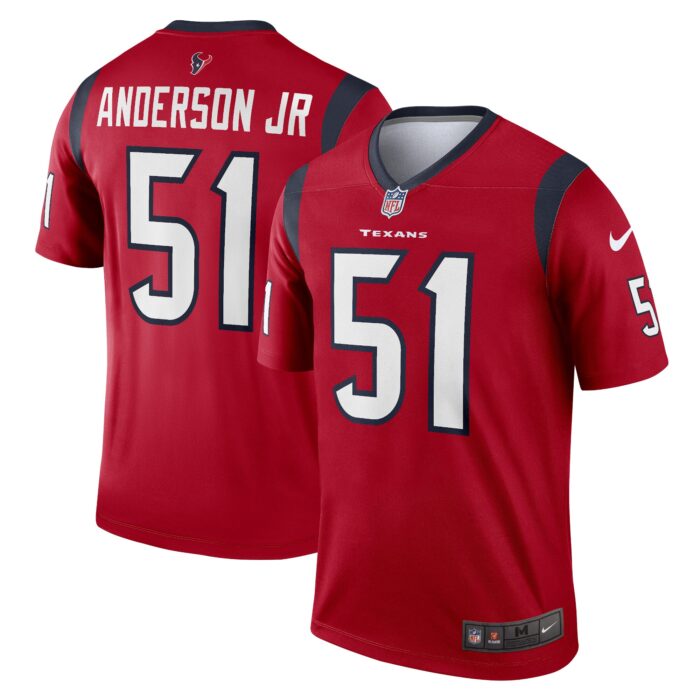 Men’s Houston Texans Will Anderson Jr. Nike Red Legend Jersey
