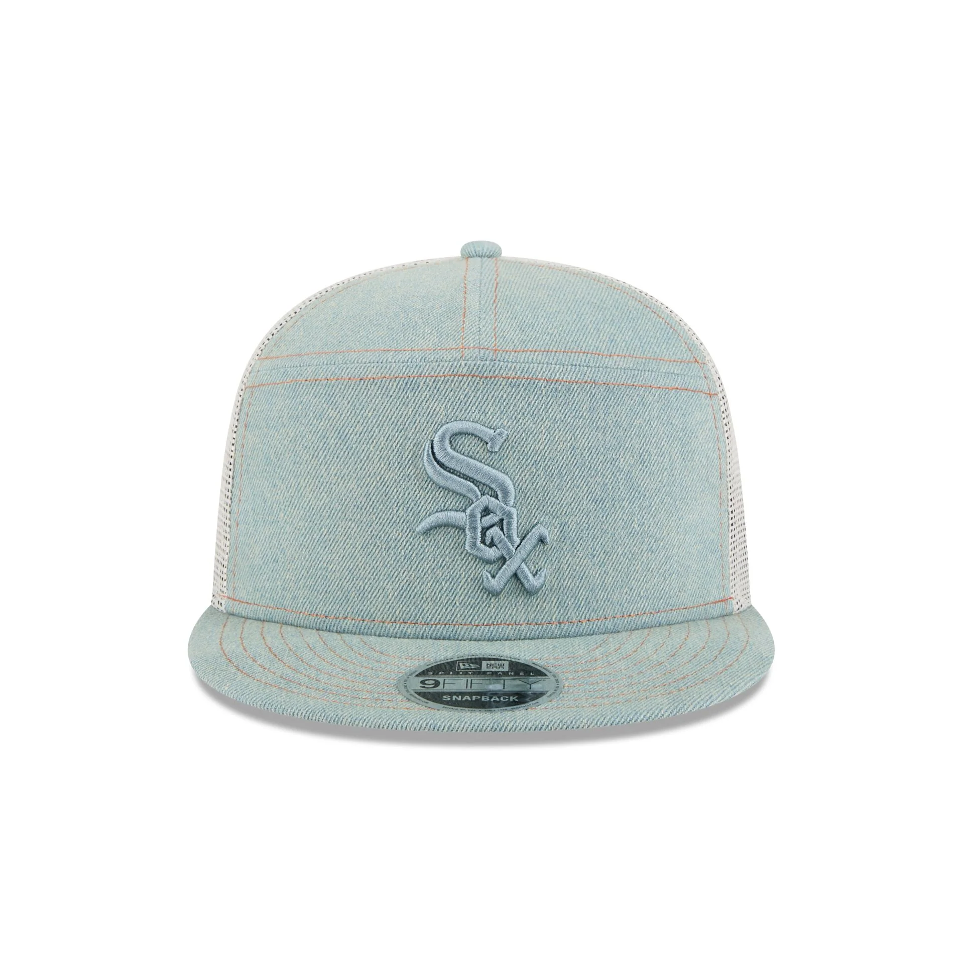 Chicago White Sox Denim Split Panel 9FIFTY Trucker Hat