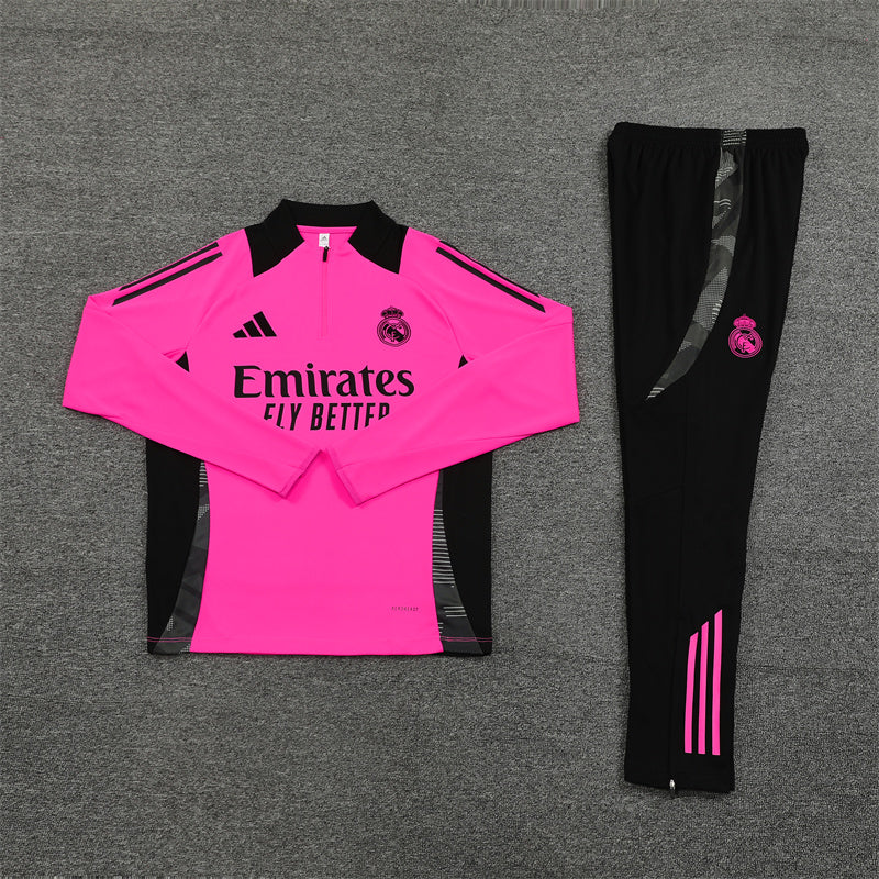 Tracksuit Real Madrid Pink/Black Training 24/25