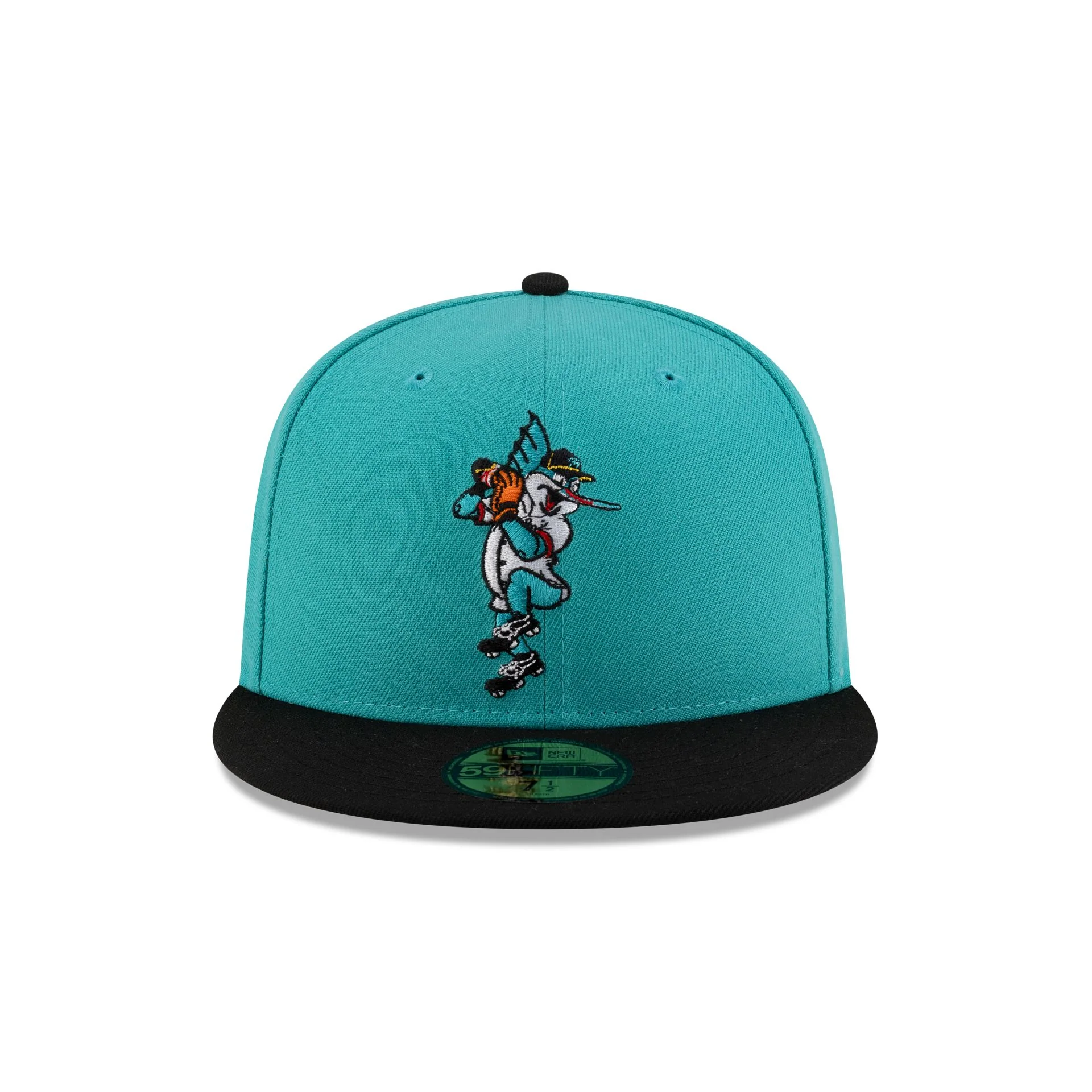 Miami Marlins Mascot Blue 59FIFTY Fitted Hat