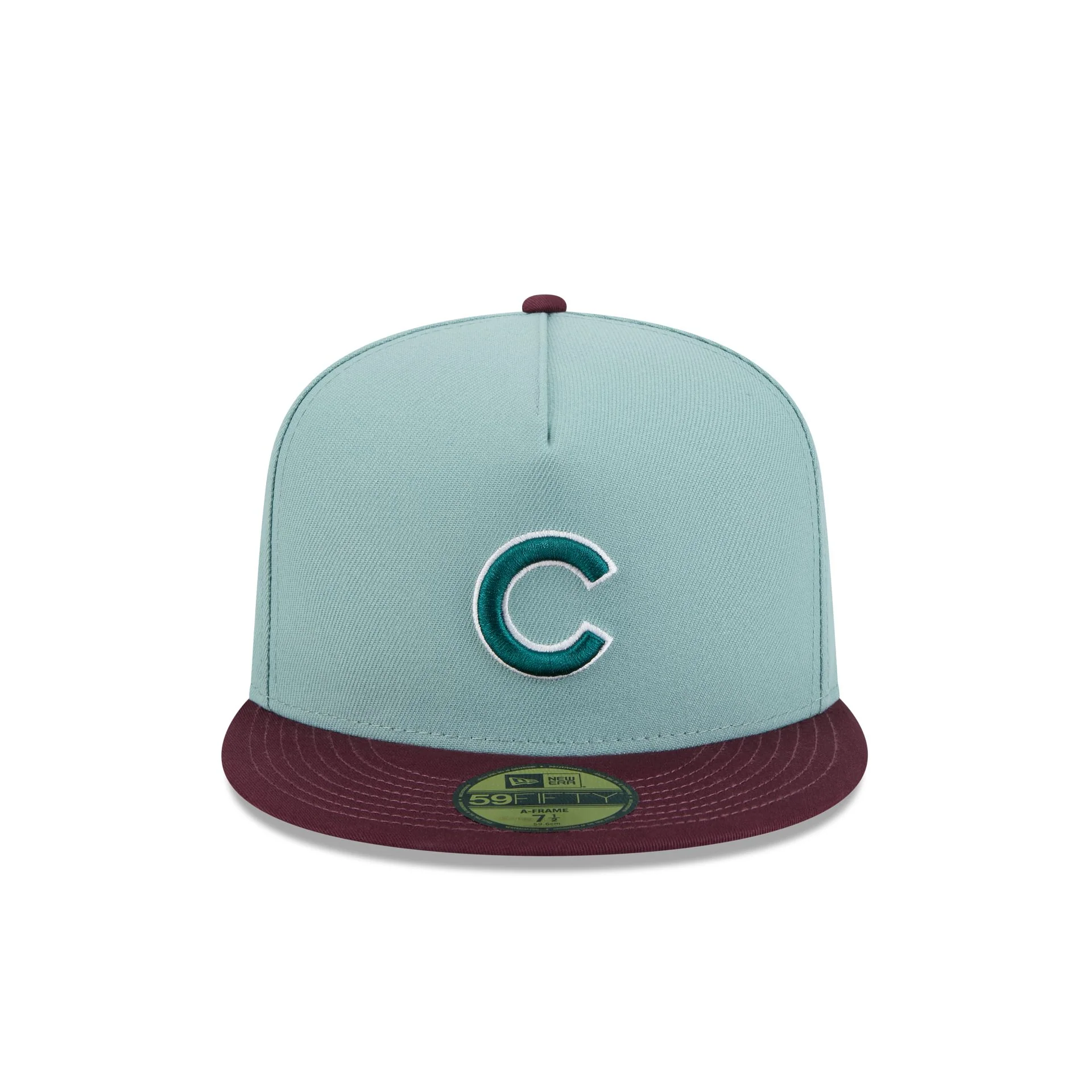 Chicago Cubs Beach Kiss Blue 59FIFTY A-Frame Fitted Hat