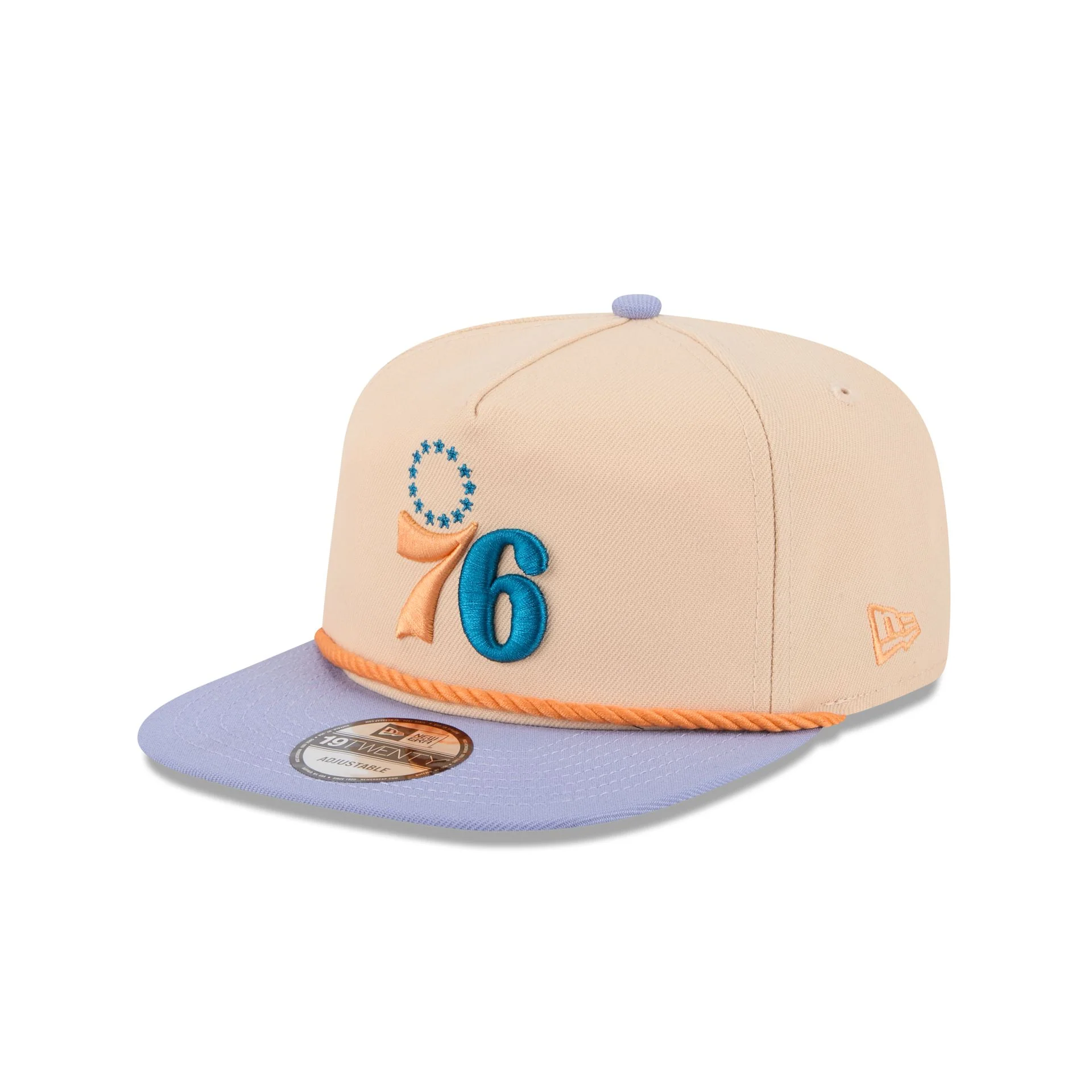 Philadelphia 76ers Mango Mocha Golfer Hat