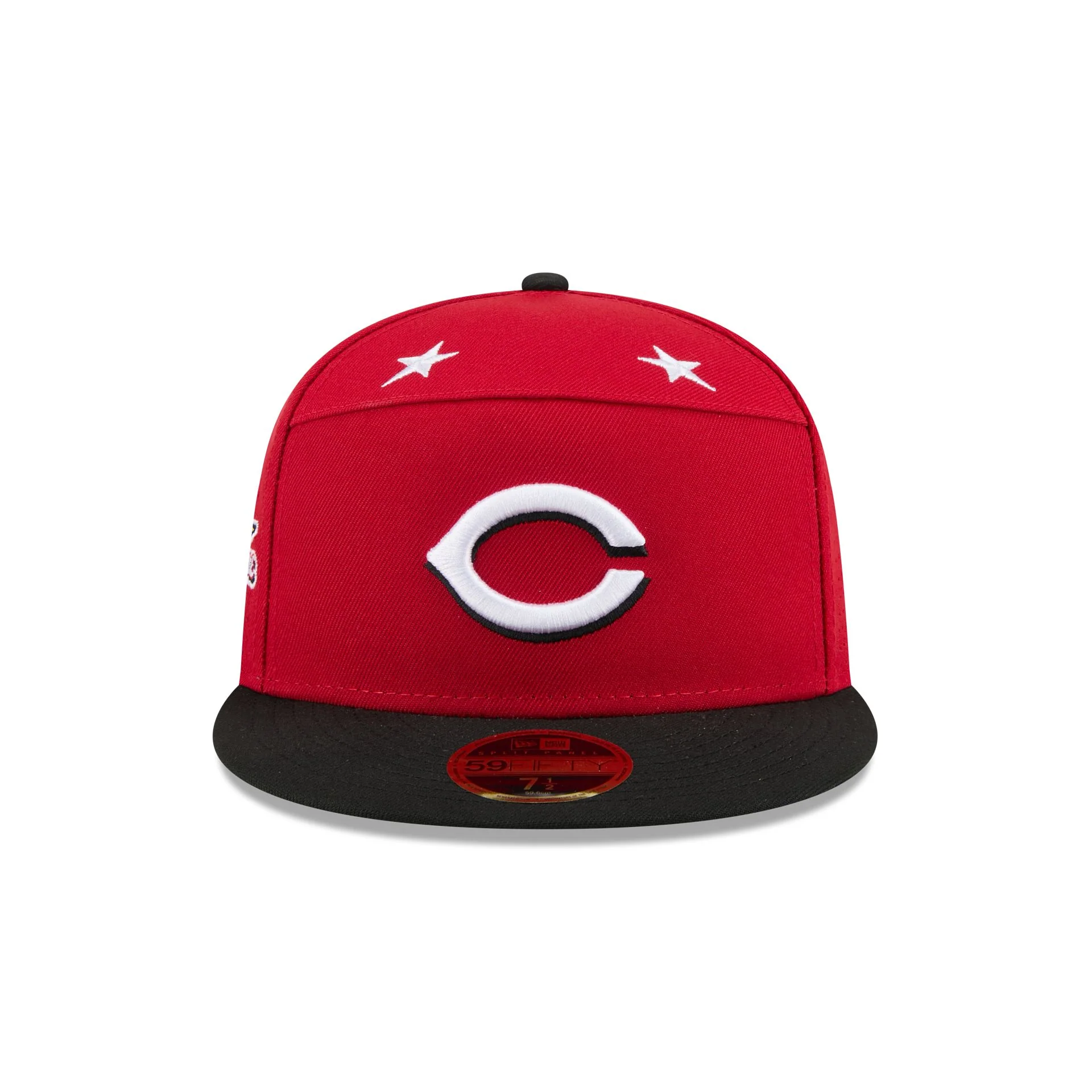 Cincinnati Reds 2025 All-Star Game Split Panel 59FIFTY Fitted Hat