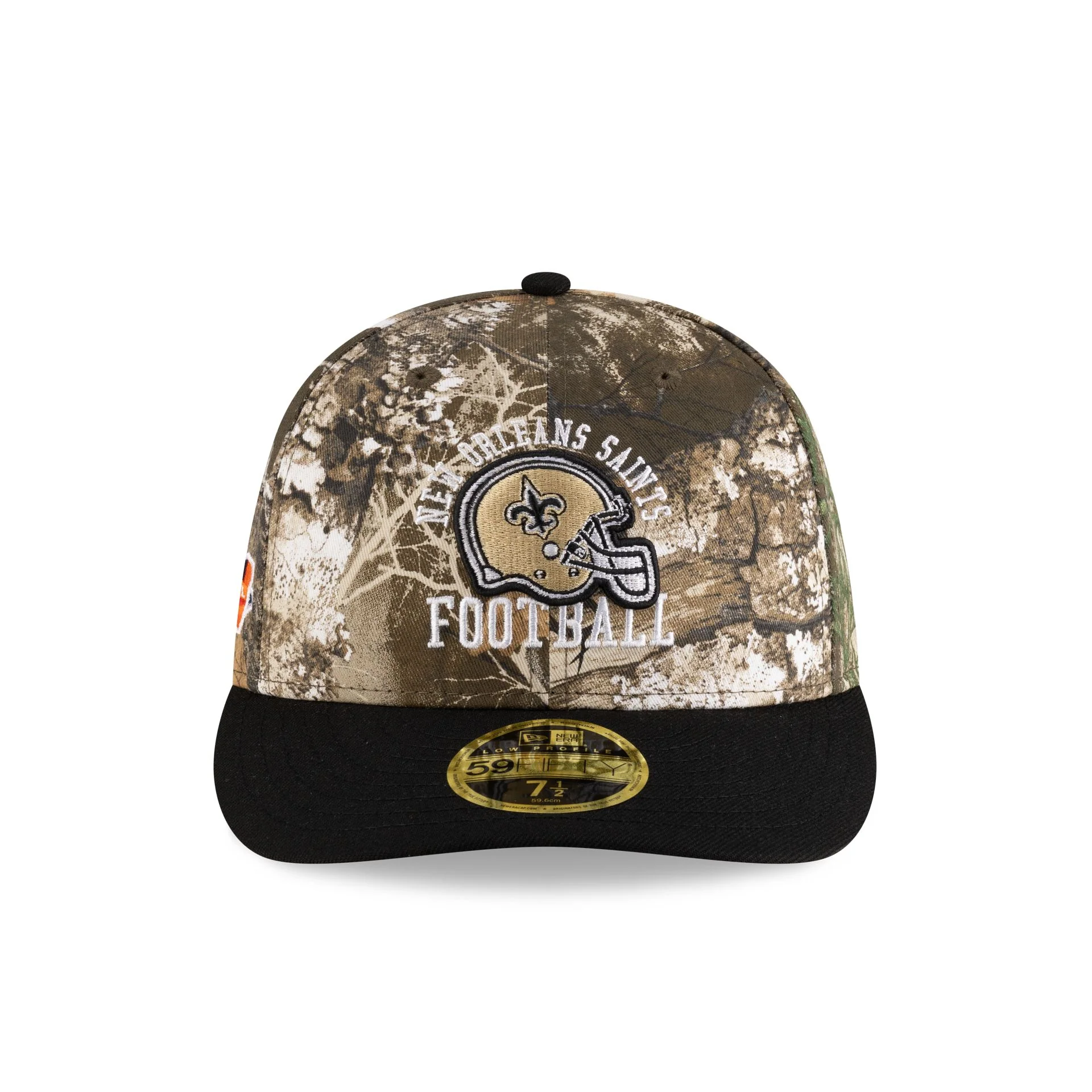 Just Caps Realtree New Orleans Saints Low Profile 59FIFTY Fitted Hat