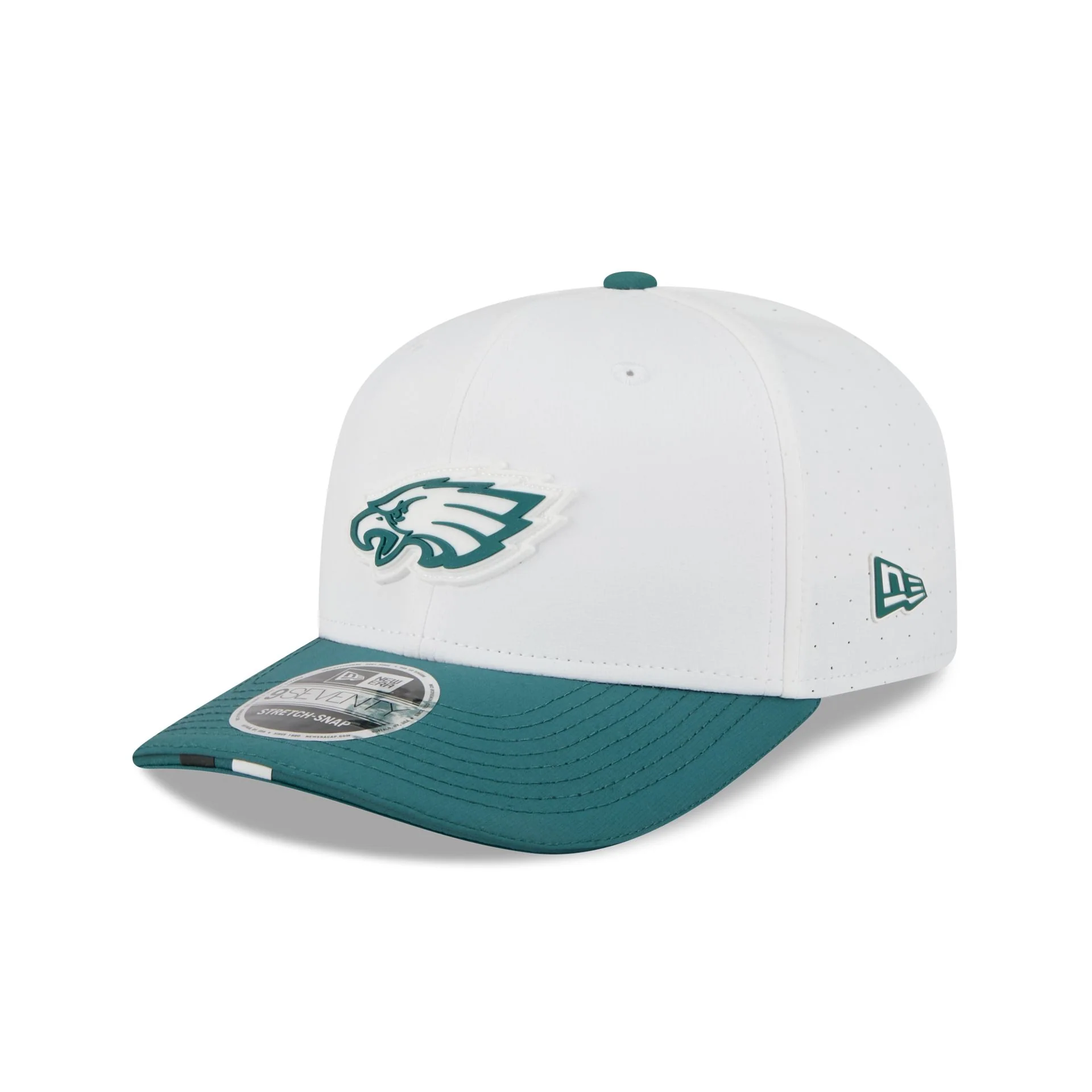 Philadelphia Eagles 2025 Training 9SEVENTY Stretch-Snap Hat