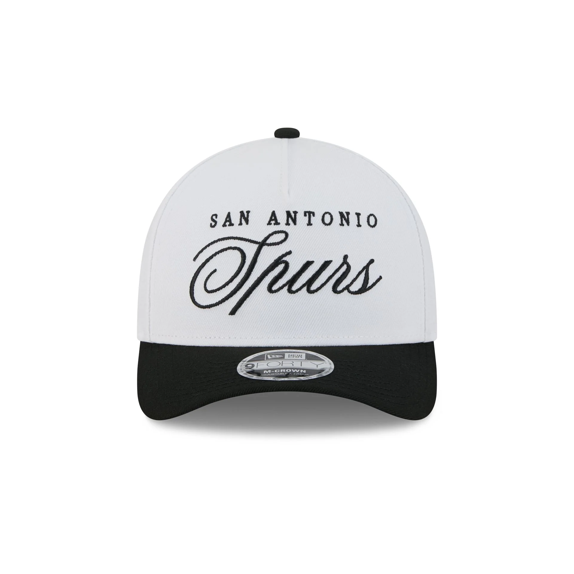 San Antonio Spurs 2025 Draft 9FORTY M-Crown A-Frame Snapback Hat