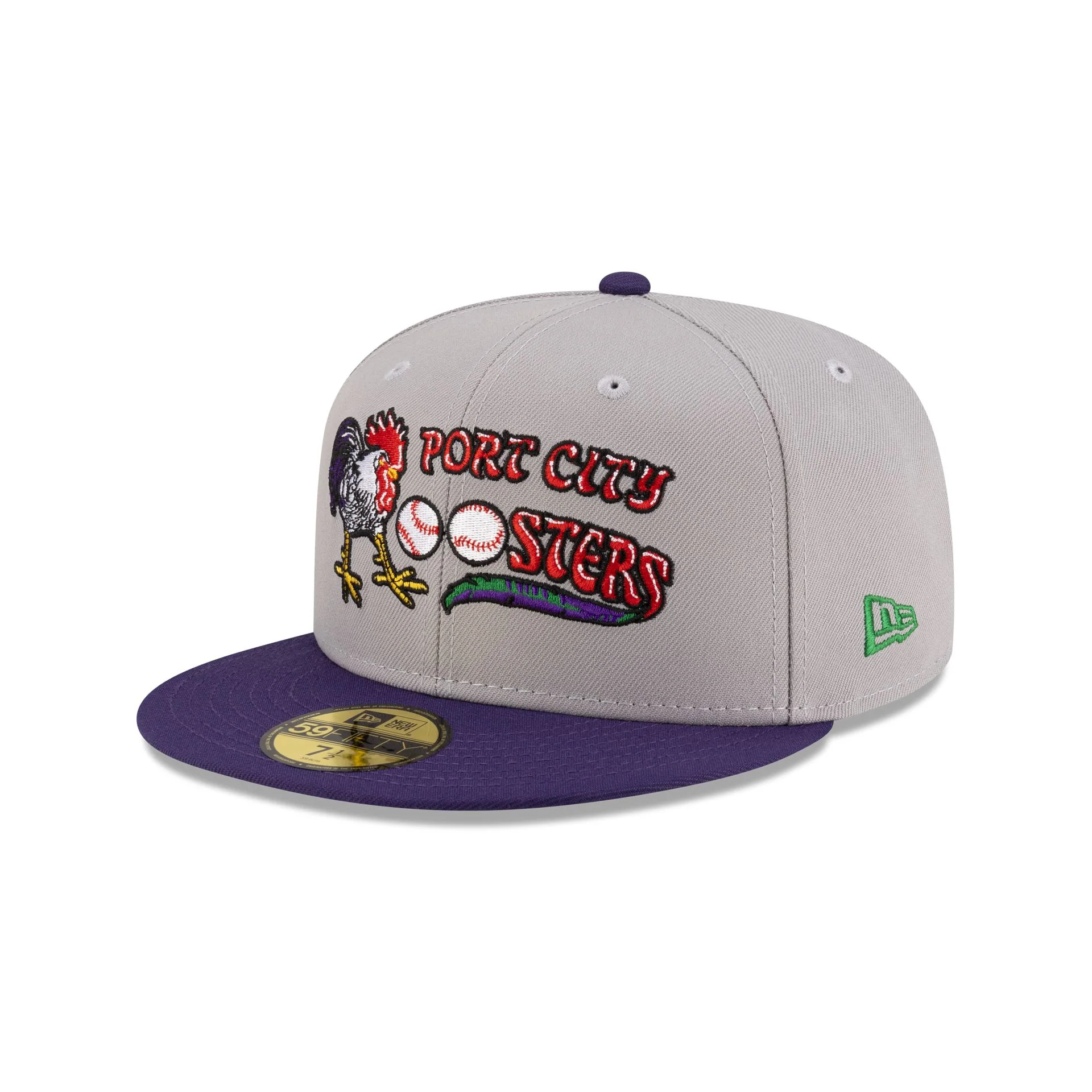 Just Caps Hometown Port City Roosters 59FIFTY Fitted Hat