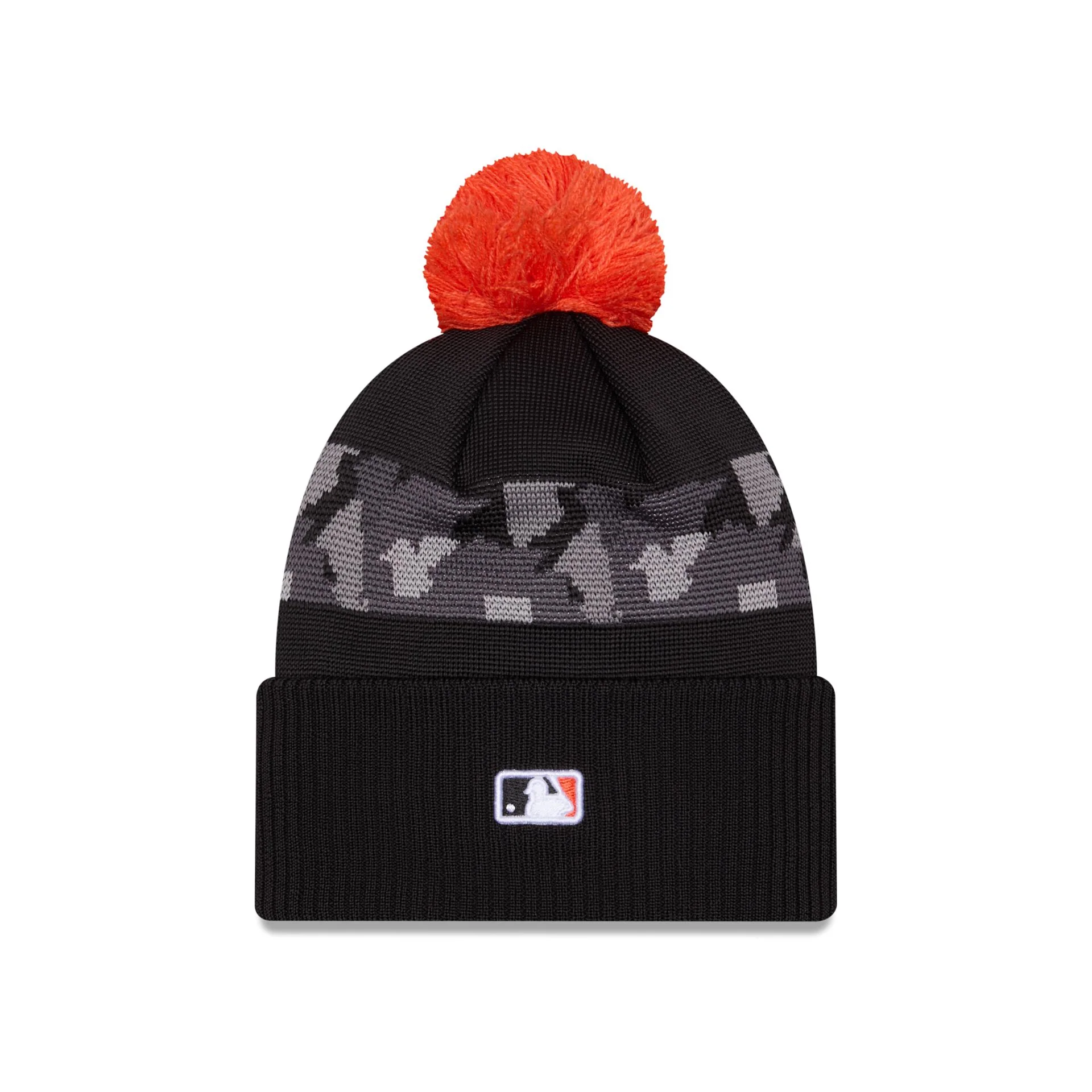 Baltimore Orioles City Connect Pom Knit Hat