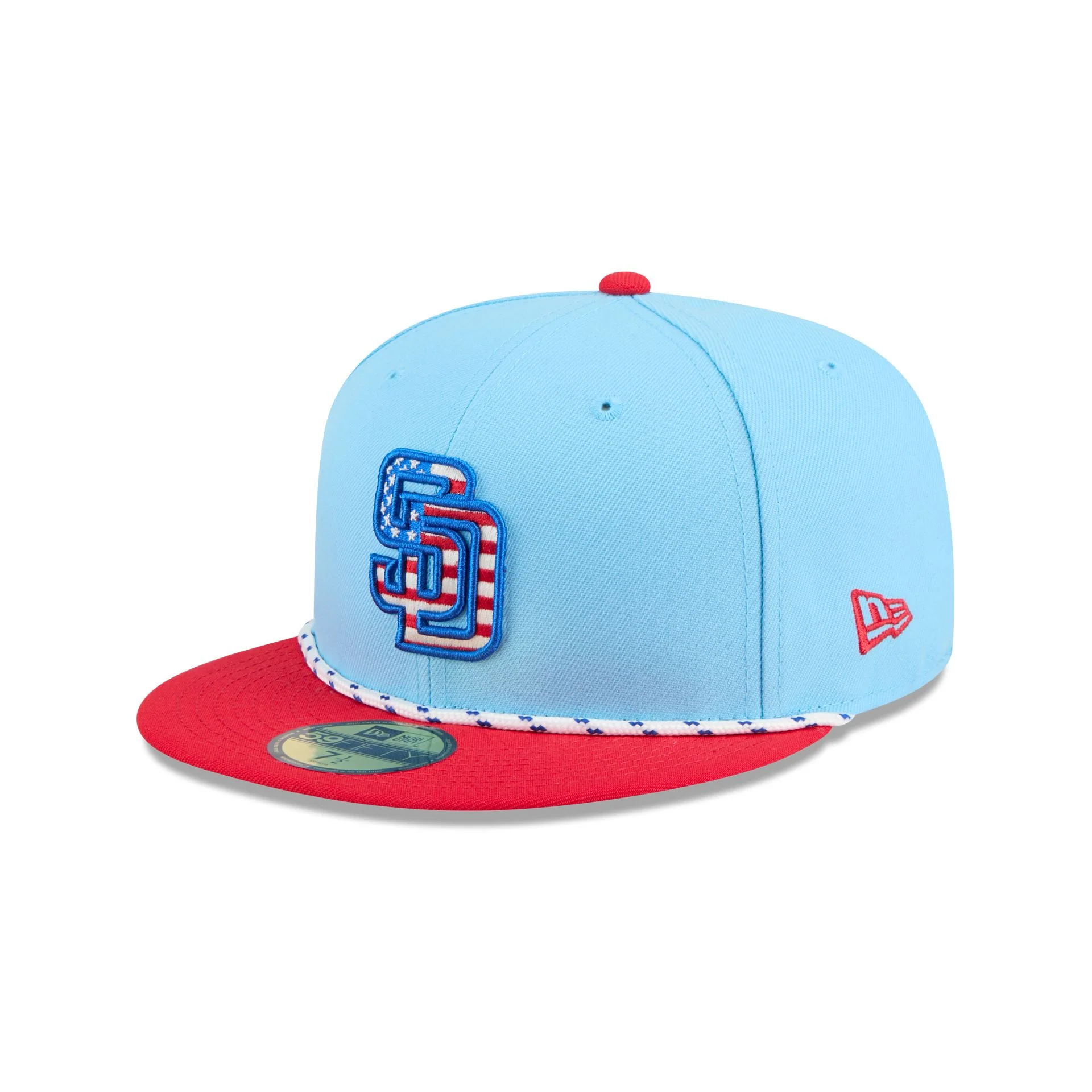 San Diego Padres Independence Day 2025 59FIFTY Fitted Hat