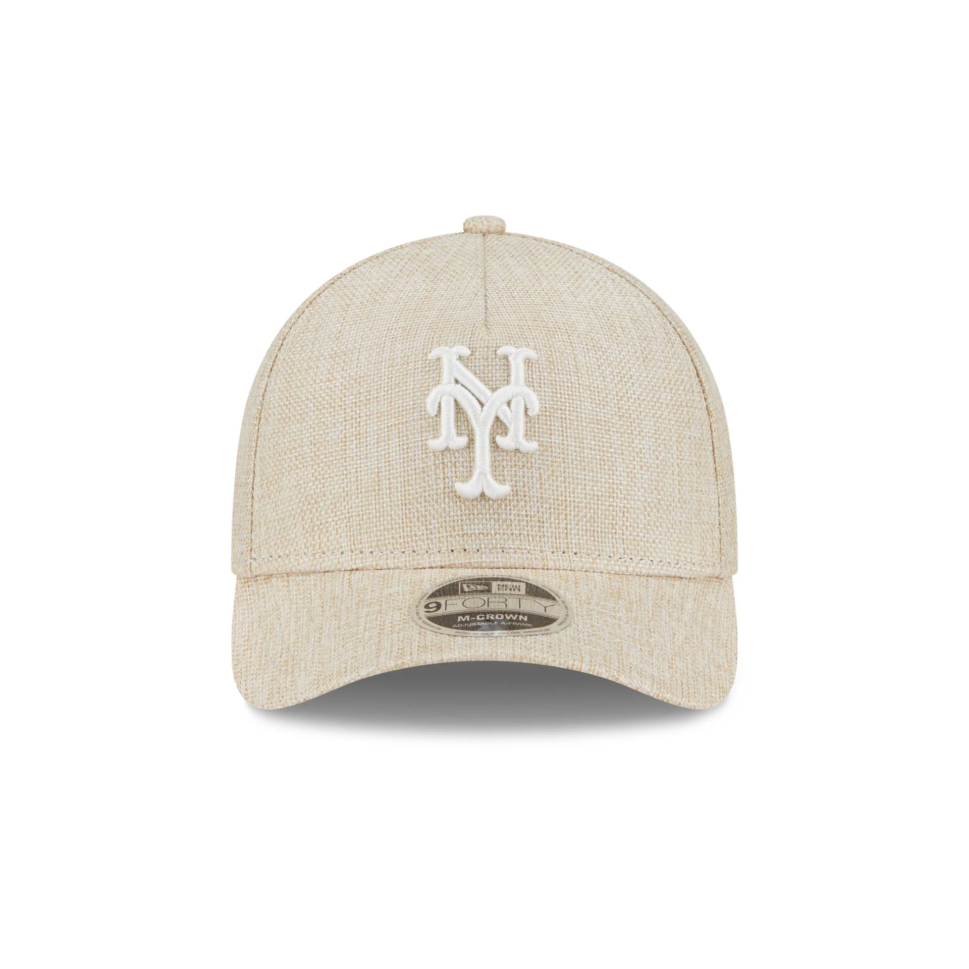 New York Mets Cotton Weave Stone 9FORTY M-Crown A-Frame Snapback Hat