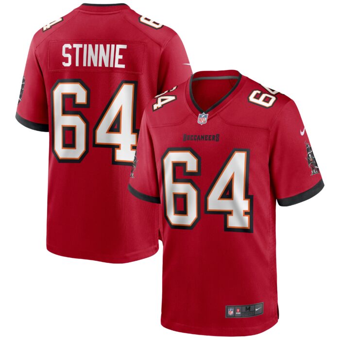 Men’s Tampa Bay Buccaneers Aaron Stinnie Nike Red Game Jersey