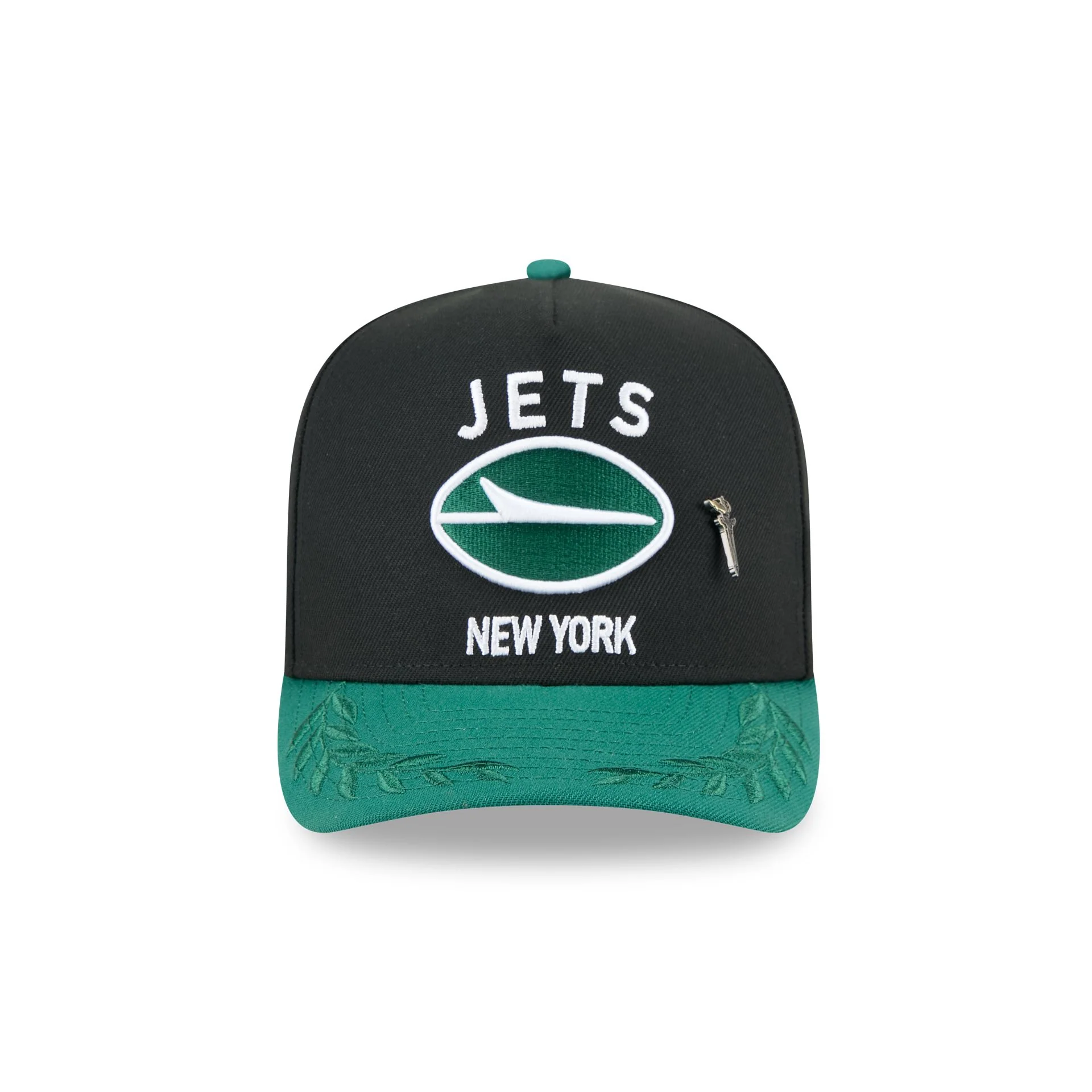 New York Jets 2025 Draft Black 59FIFTY A-Frame Fitted Hat