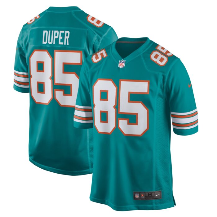 Men’s Miami Dolphins Mark Duper Nike Aqua Retired Player Jersey