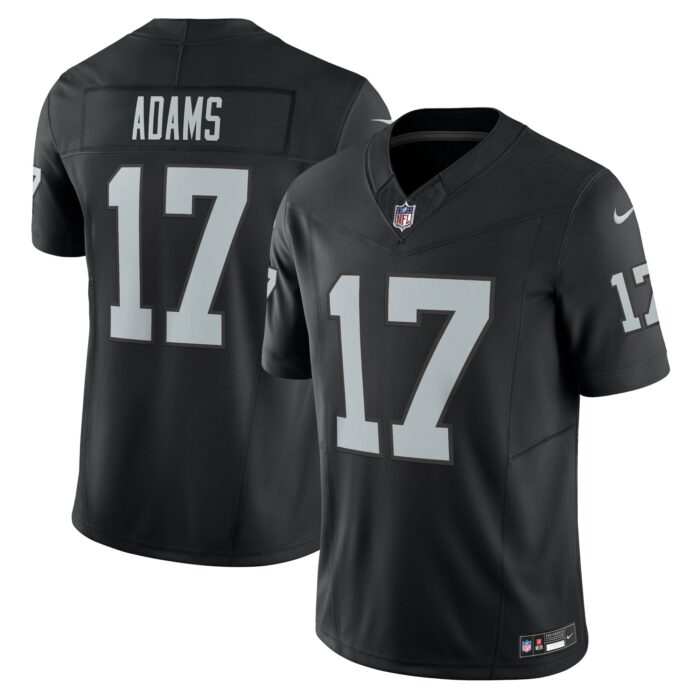 Men’s Las Vegas Raiders Davante Adams Nike Black Vapor F.U.S.E. Limited Jersey