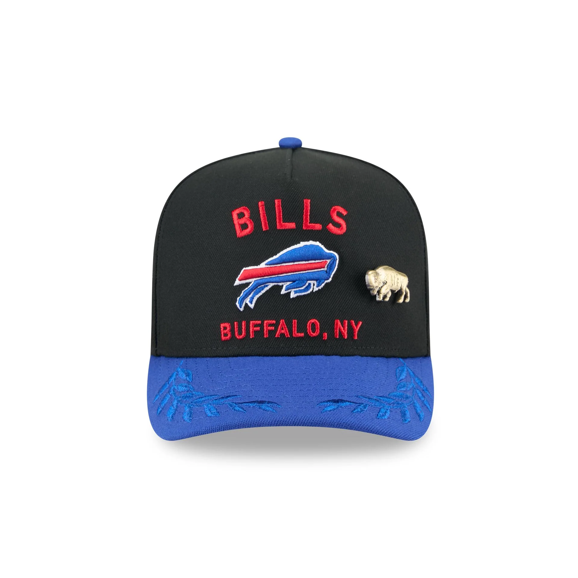 Buffalo Bills 2025 Draft Black 59FIFTY A-Frame Fitted Hat