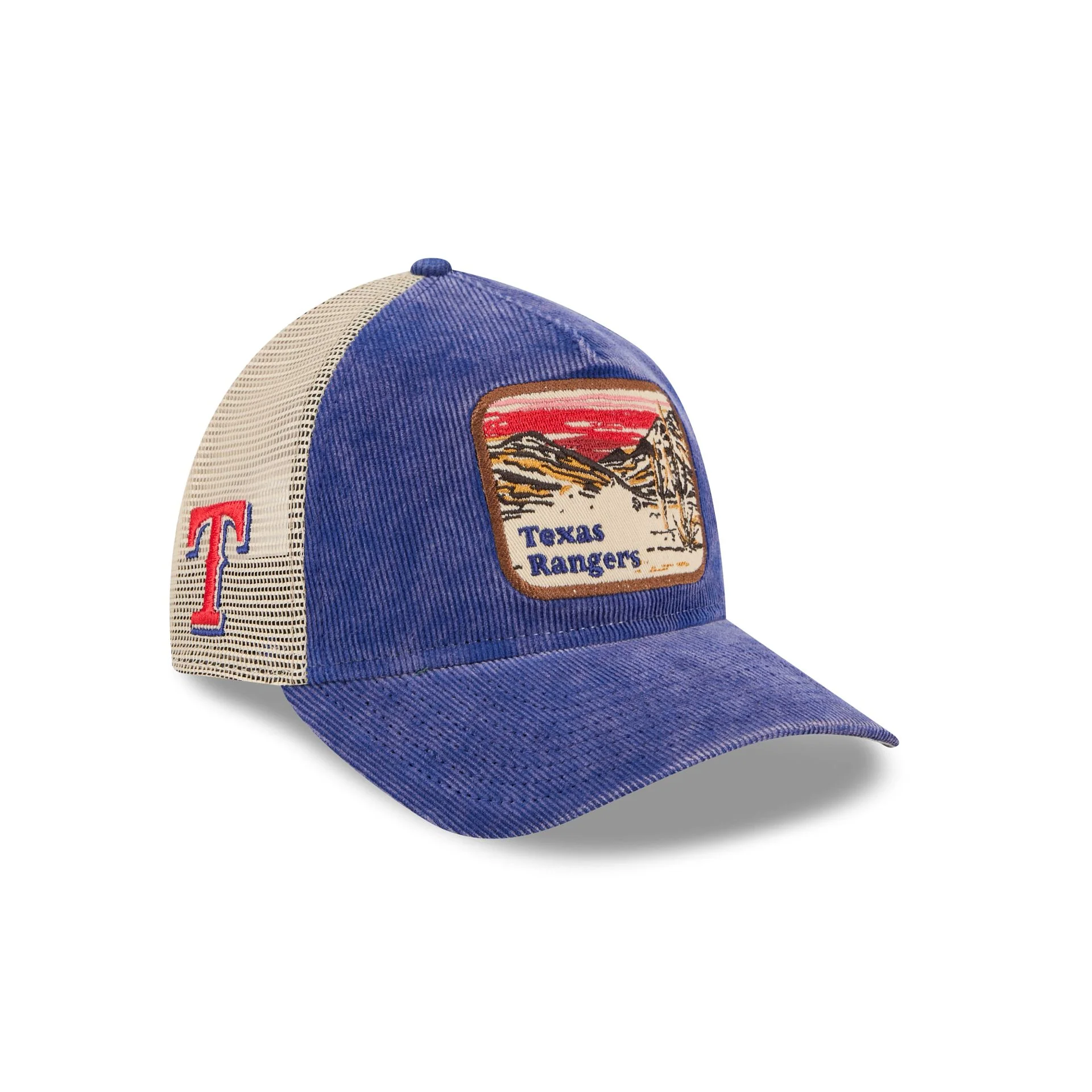 Texas Rangers Vintage Landscape 9TWENTY A-Frame Trucker Hat