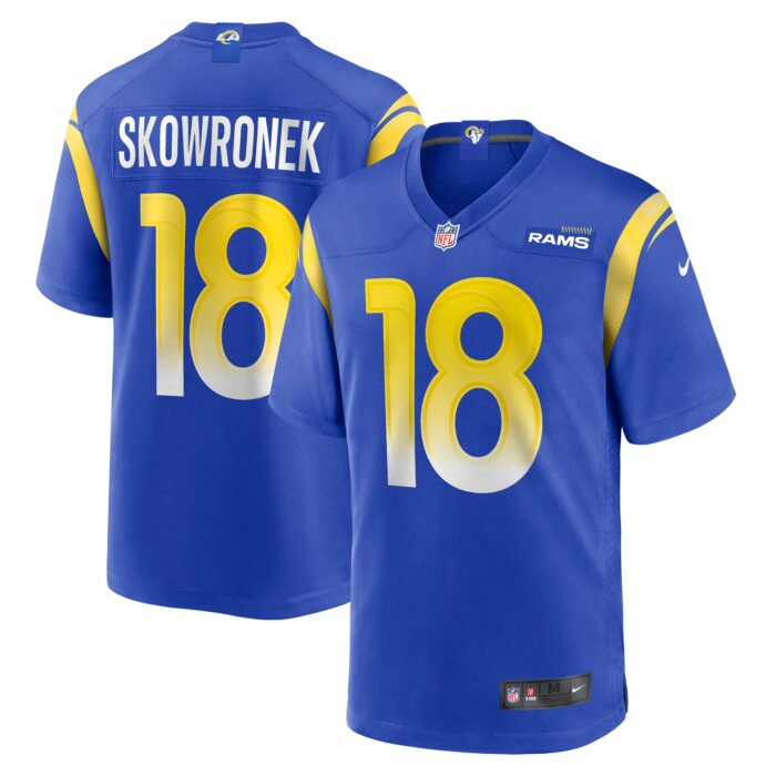 Men’s Los Angeles Rams Ben Skowronek Nike Royal Game Jersey