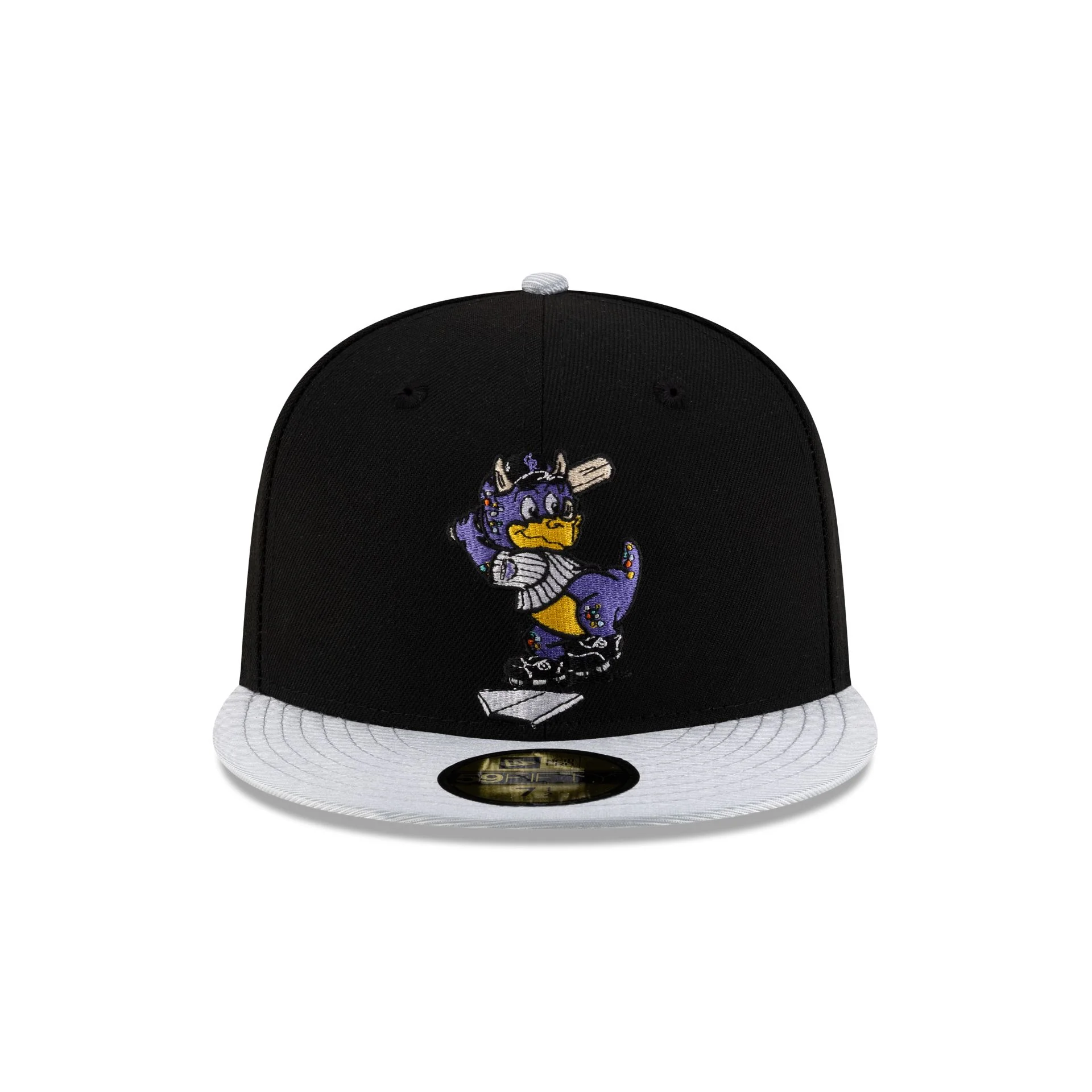 Colorado Rockies Mascot Black 59FIFTY Fitted Hat