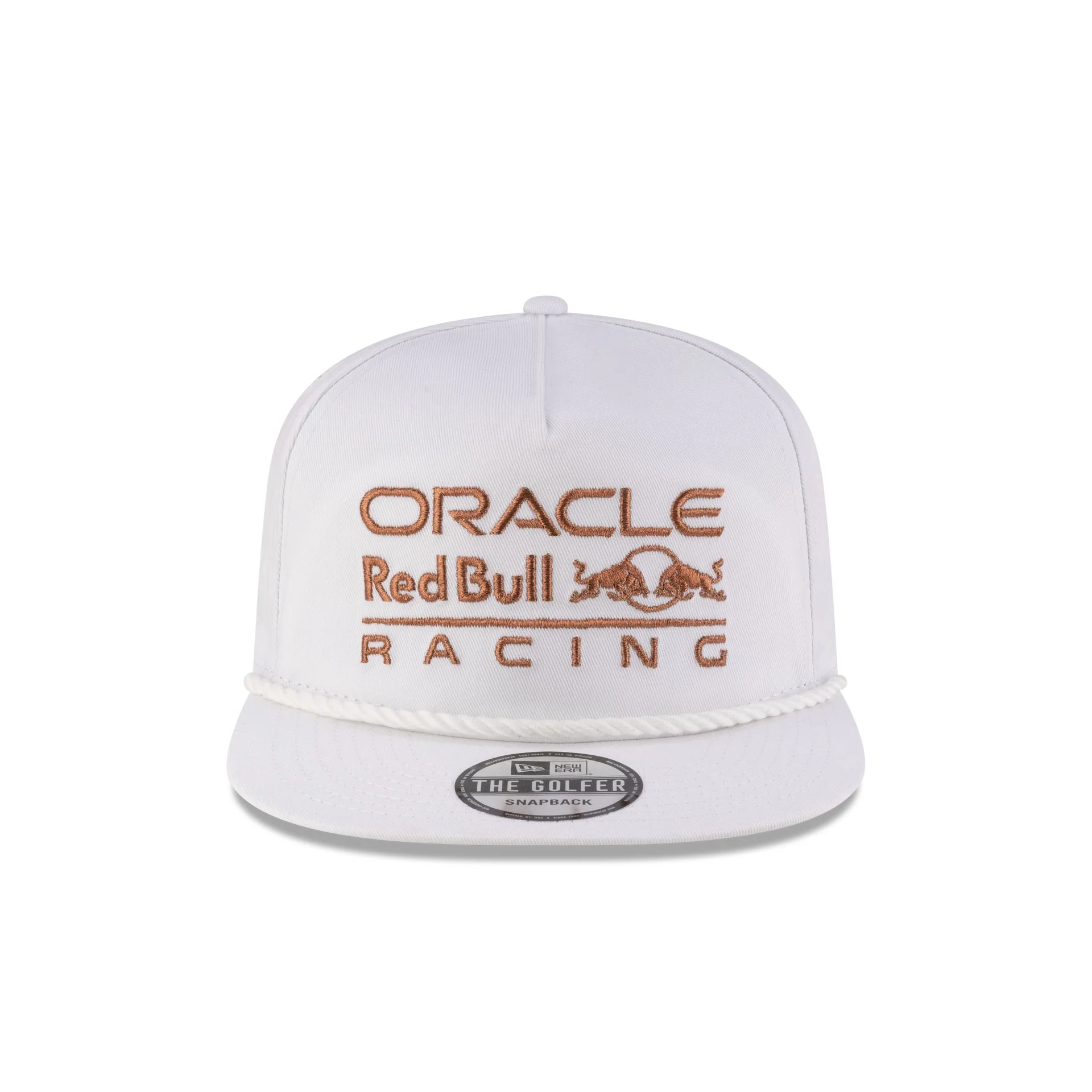 Oracle Red Bull Racing White Copper Golfer Hat