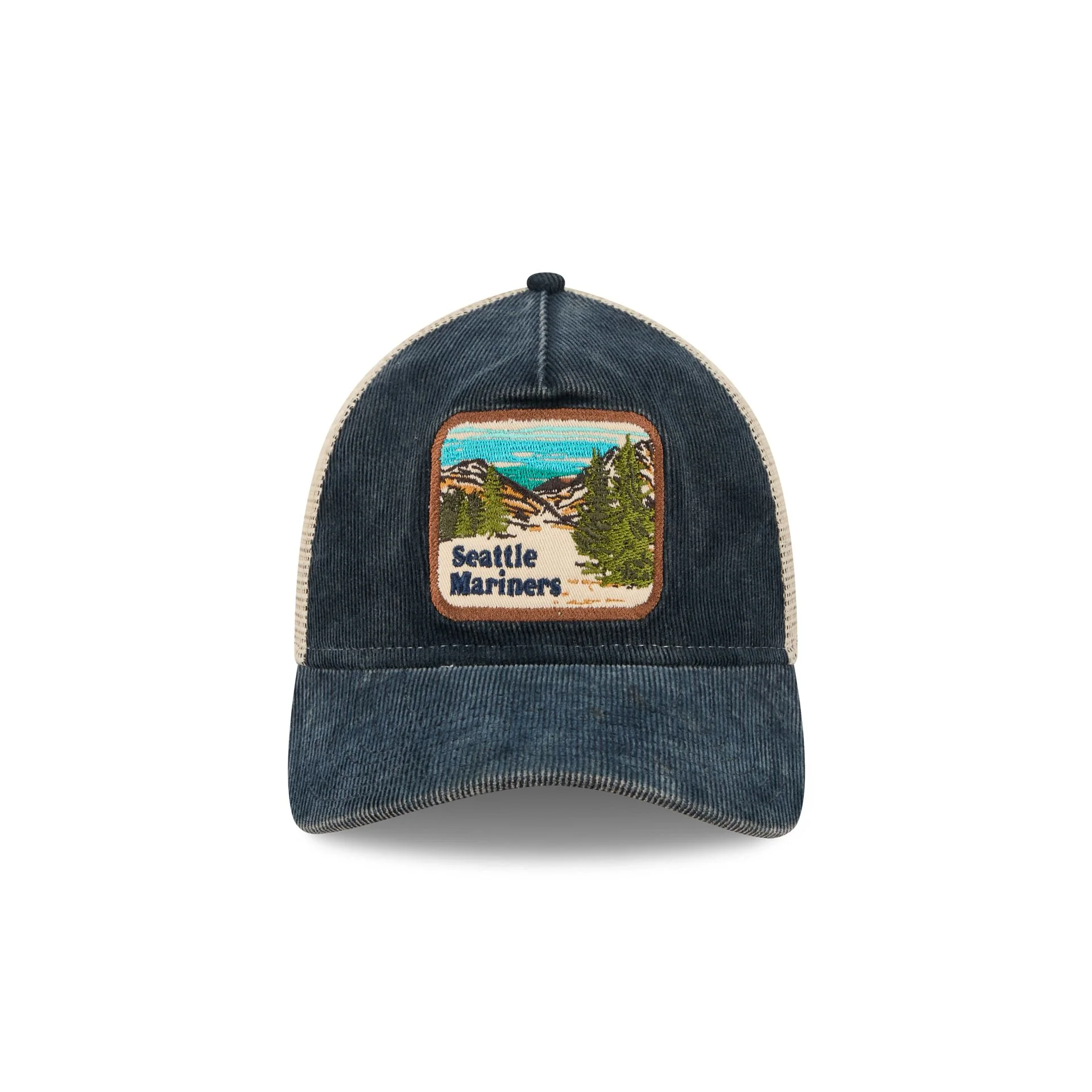 Seattle Mariners Vintage Landscape 9TWENTY A-Frame Trucker Hat