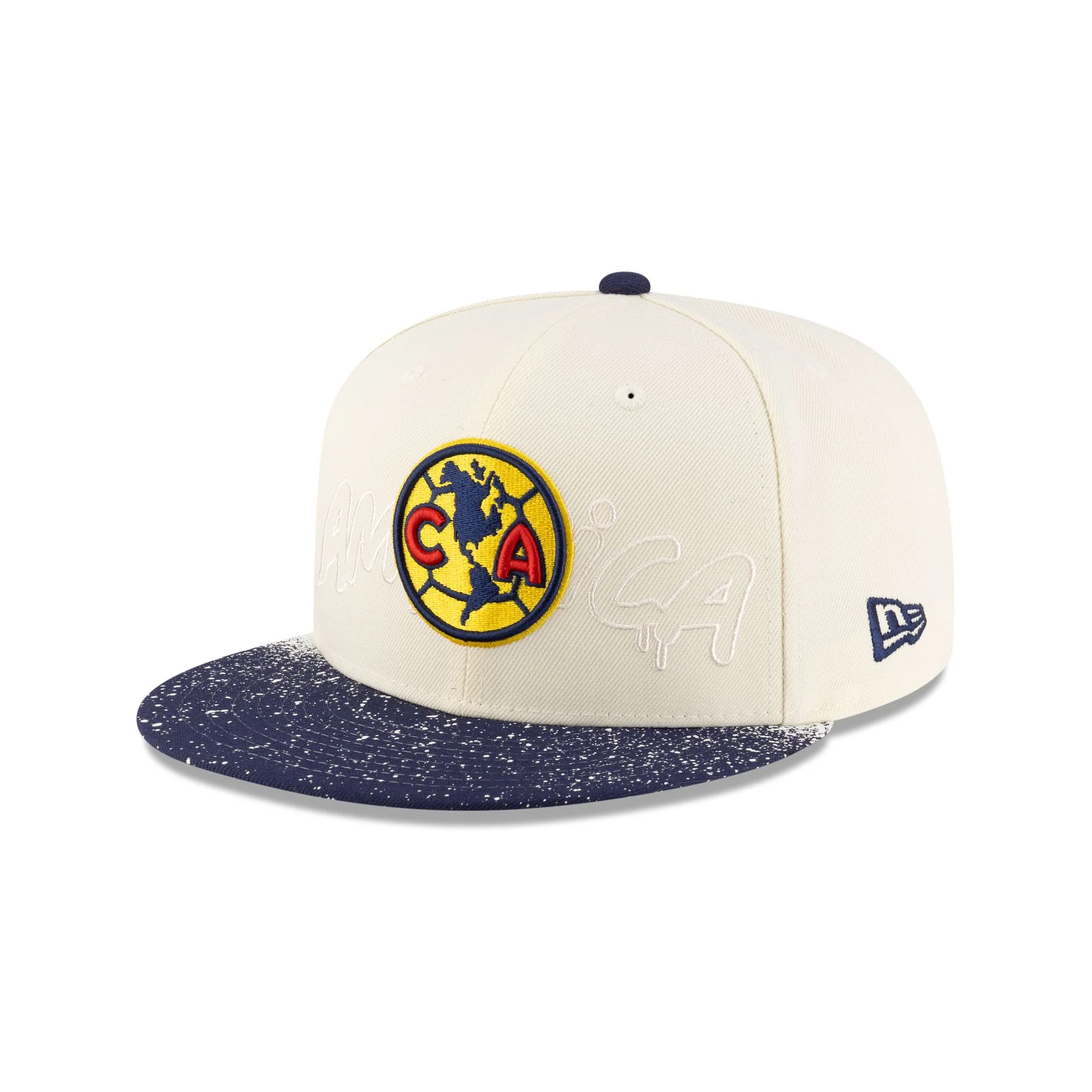Club América Splattered Visor 59FIFTY Fitted Hat