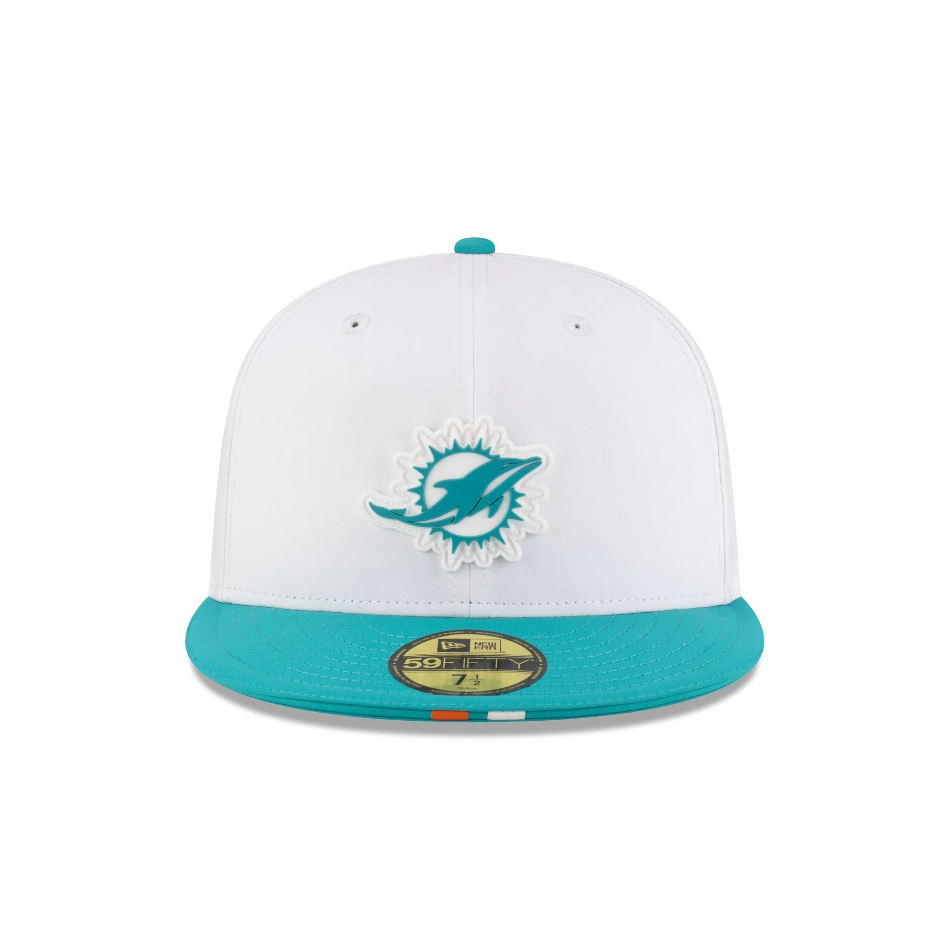 Miami Dolphins 2025 Training 59FIFTY Fitted Hat