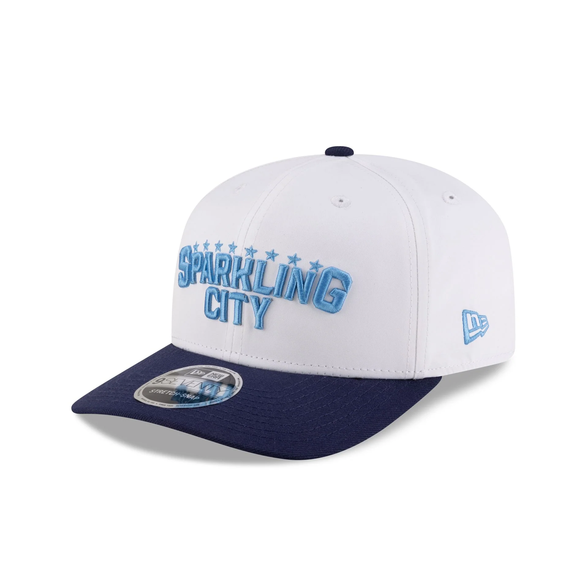 Corpus Cristi Hooks Optic White 9SEVENTY Stretch-Snap Hat